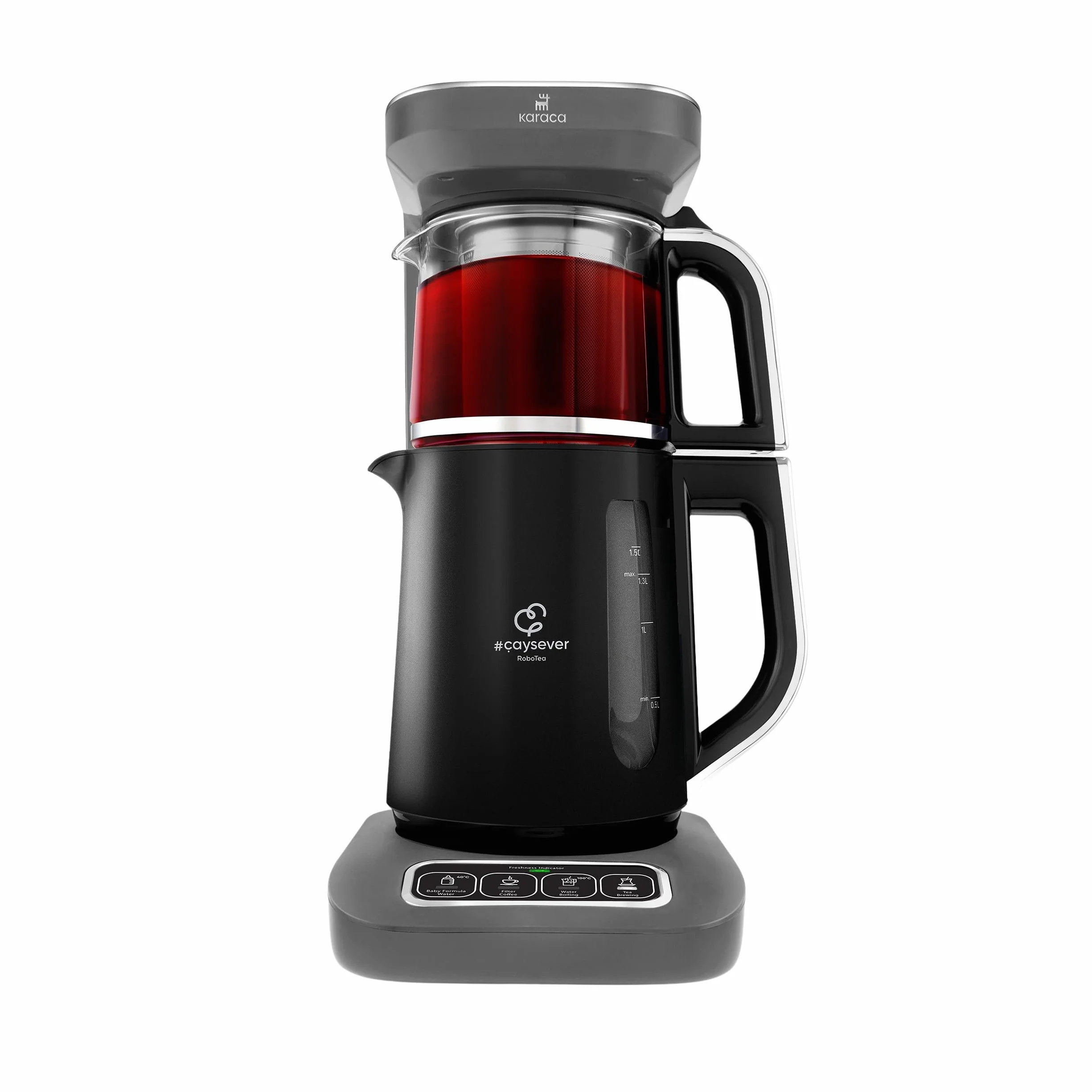 Karaca Çaysever Robotea Pro ekspres do kawy i herbaty 4 w 1 2500 W Space Gray