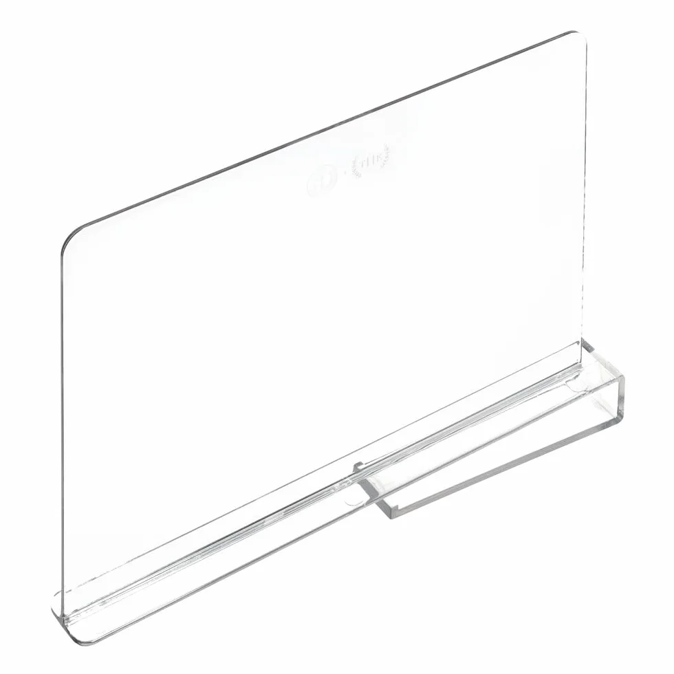 INTERDESIGN The Home Edit przezroczysty plastikowy przegroda półek 30,5 cm x 22,9 cm