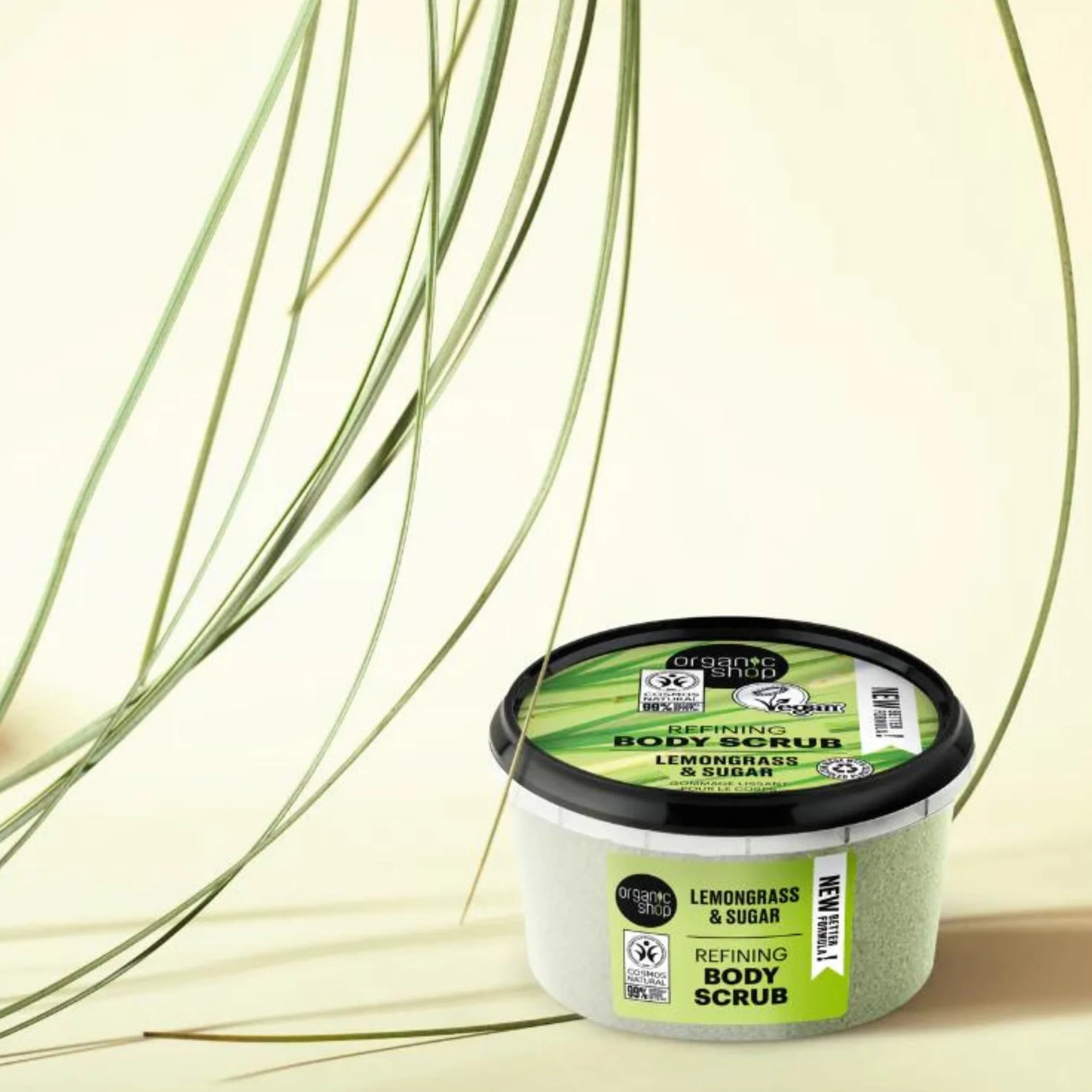 Organic Shop Peeling Do Ciała Naturalna Prowansja Cytrynowa I Cukier 250 Ml