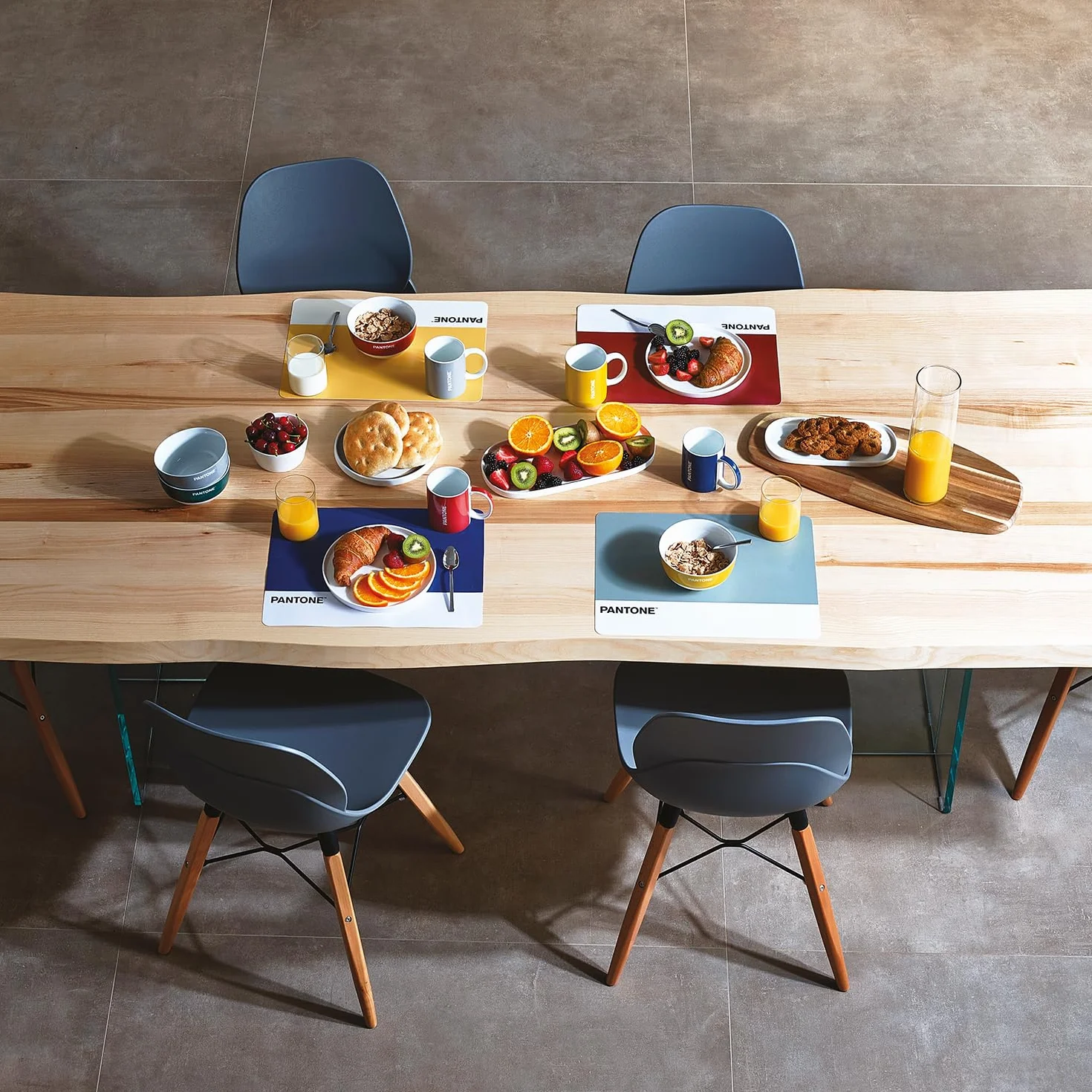 PANTONE Kubek porcelanowy 350 ml Trwały, odporny na zabrudzenia, zarysowania, zapachy - filiżanki do kawy, do zmywarki i kuchenki