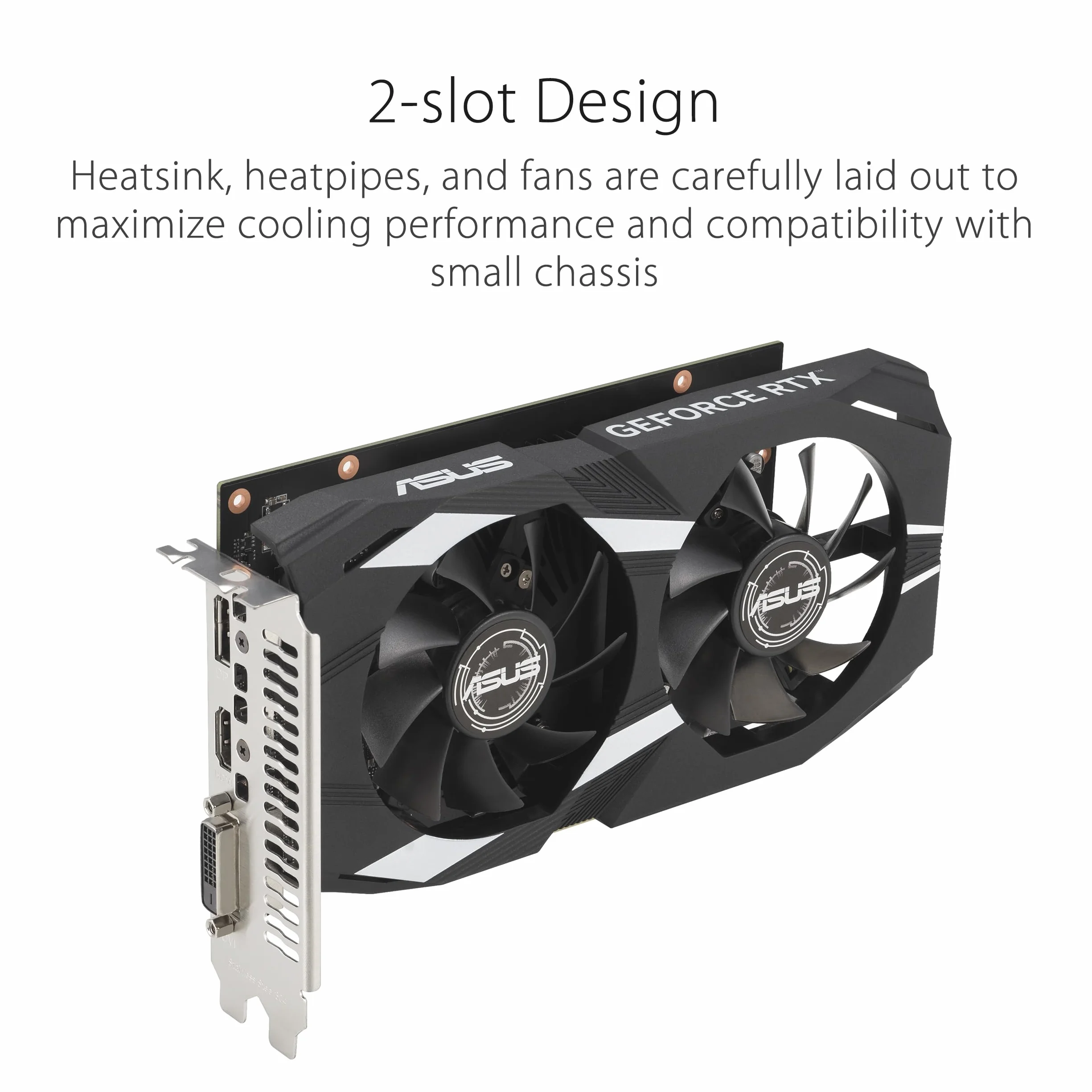 ASUS Dual -RTX3050-O6G NVIDIA GeForce RTX 3050 6 GB GDDR6