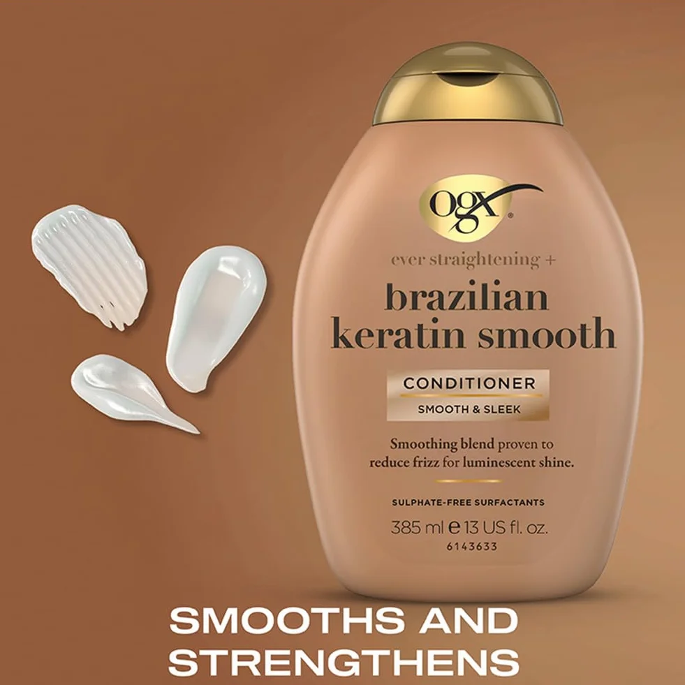 Ogx Brazilian Keratin Therapy Odżywka do Włosów 385 ml