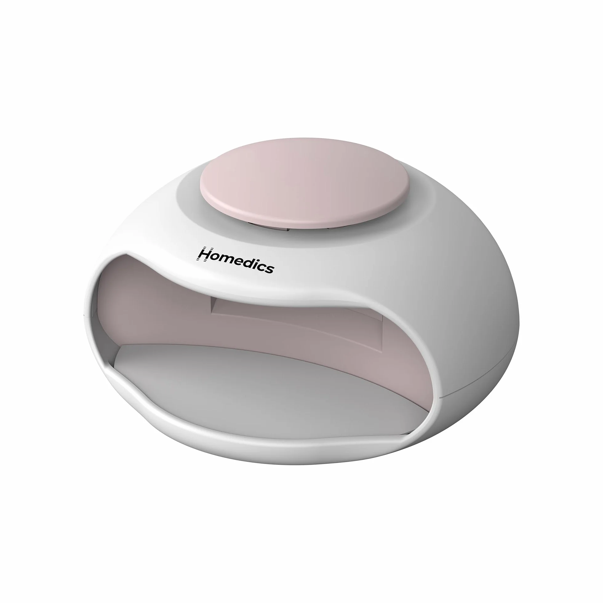 Homedics Suszarka do paznokci 2 w 1, lampa UV do paznokci, szybka i łatwa w użyciu, eleganckie wykończenie w ciągu kilku minut do manicure i pedicure, nadaje się do stosowania z lakierem żelowym,