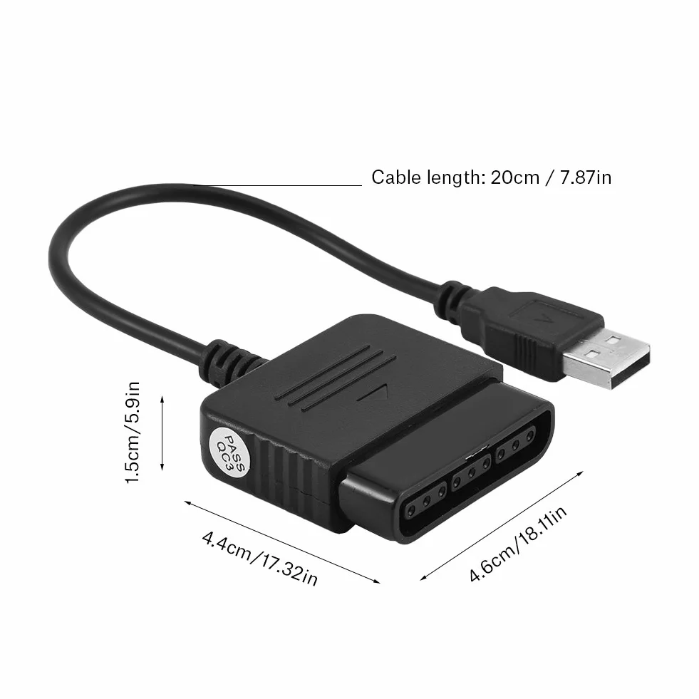 VBESTLIFE Konwerter / do i PC USB kontroler gier konwerter adapter