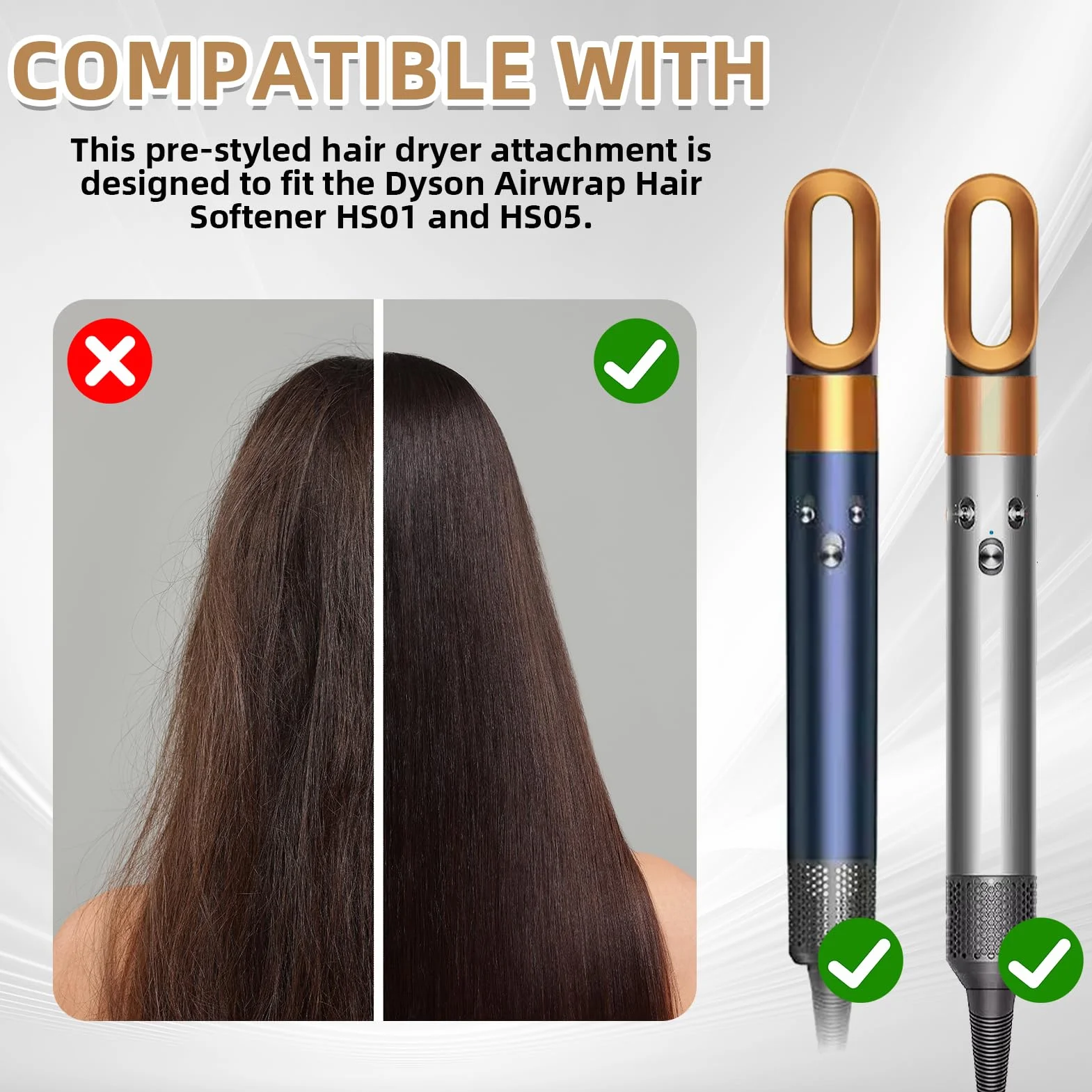 Dysza do suszarki Dyson, suszarka Pre-Styling do Dyson Airwrap Styler HS01 HS05, dysza do suszarki do włosów, akcesoria zamienne, równomierne rozprowadzanie przepływu powietrza, szybkie suszenie