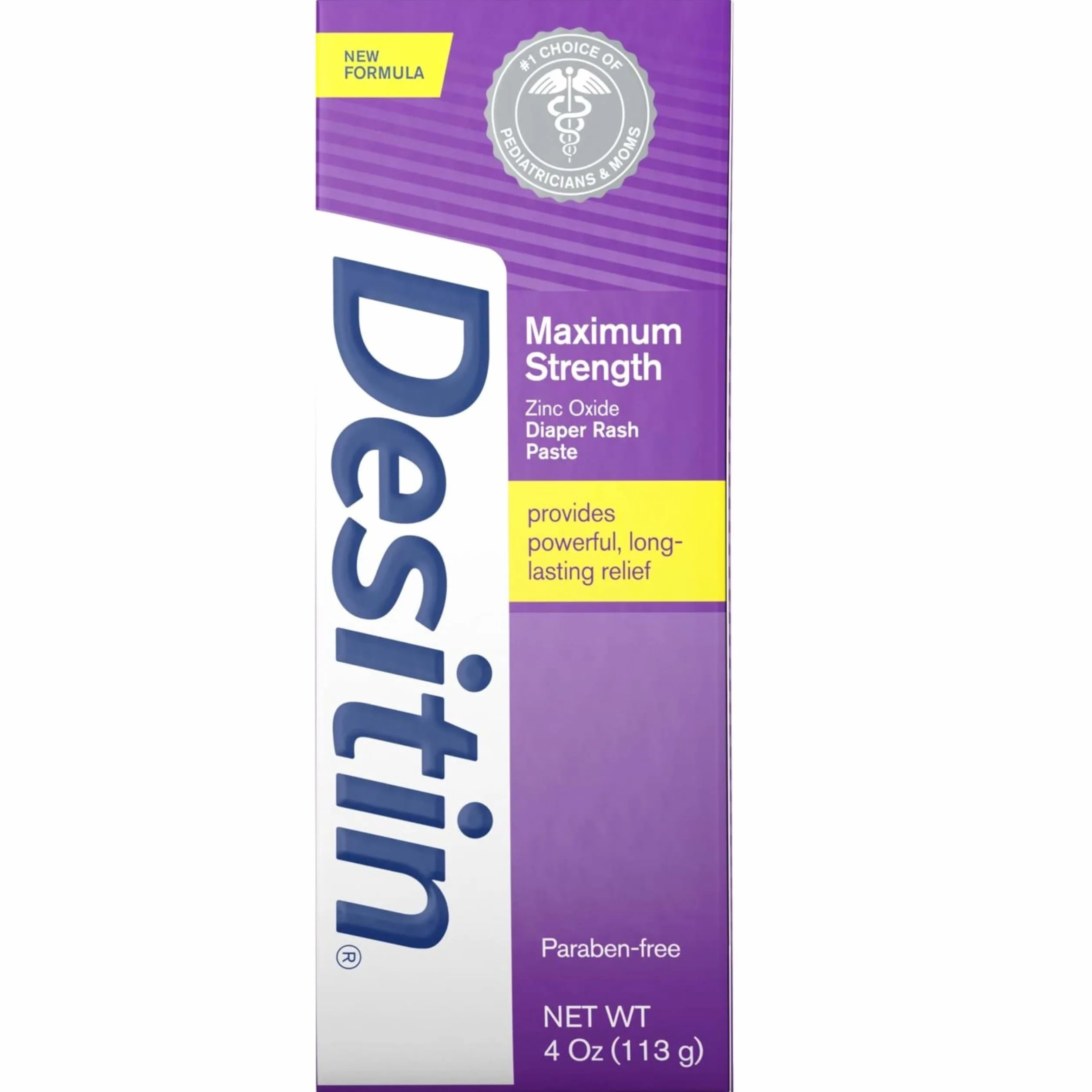 DESITIN Maksimum Strength Diaper Rash Paste, 3 opakowania (4 uncji)