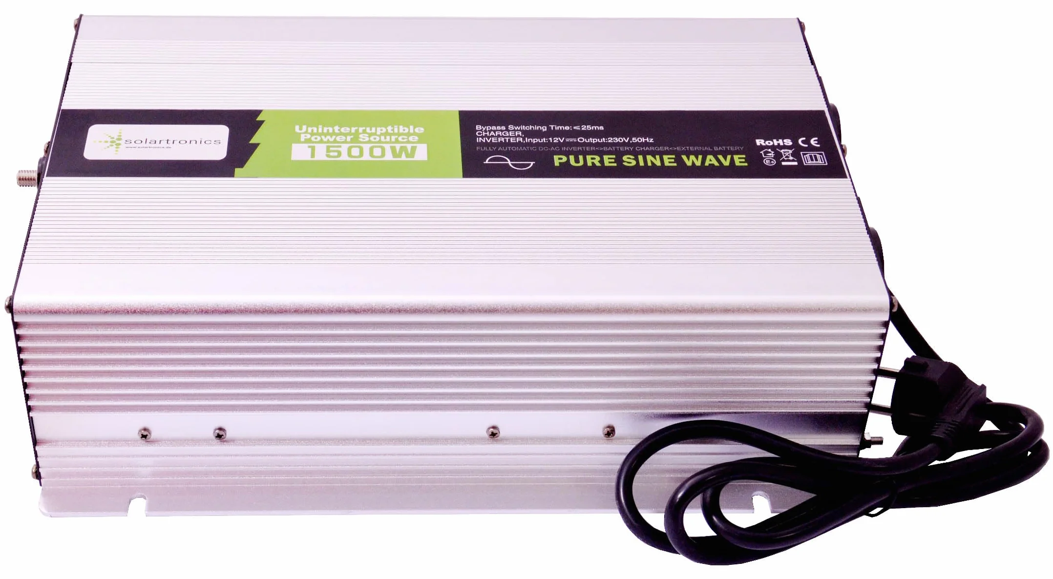 Transformator napięcia Sinus Ups 12V 1500/3000 Watów Falownik
