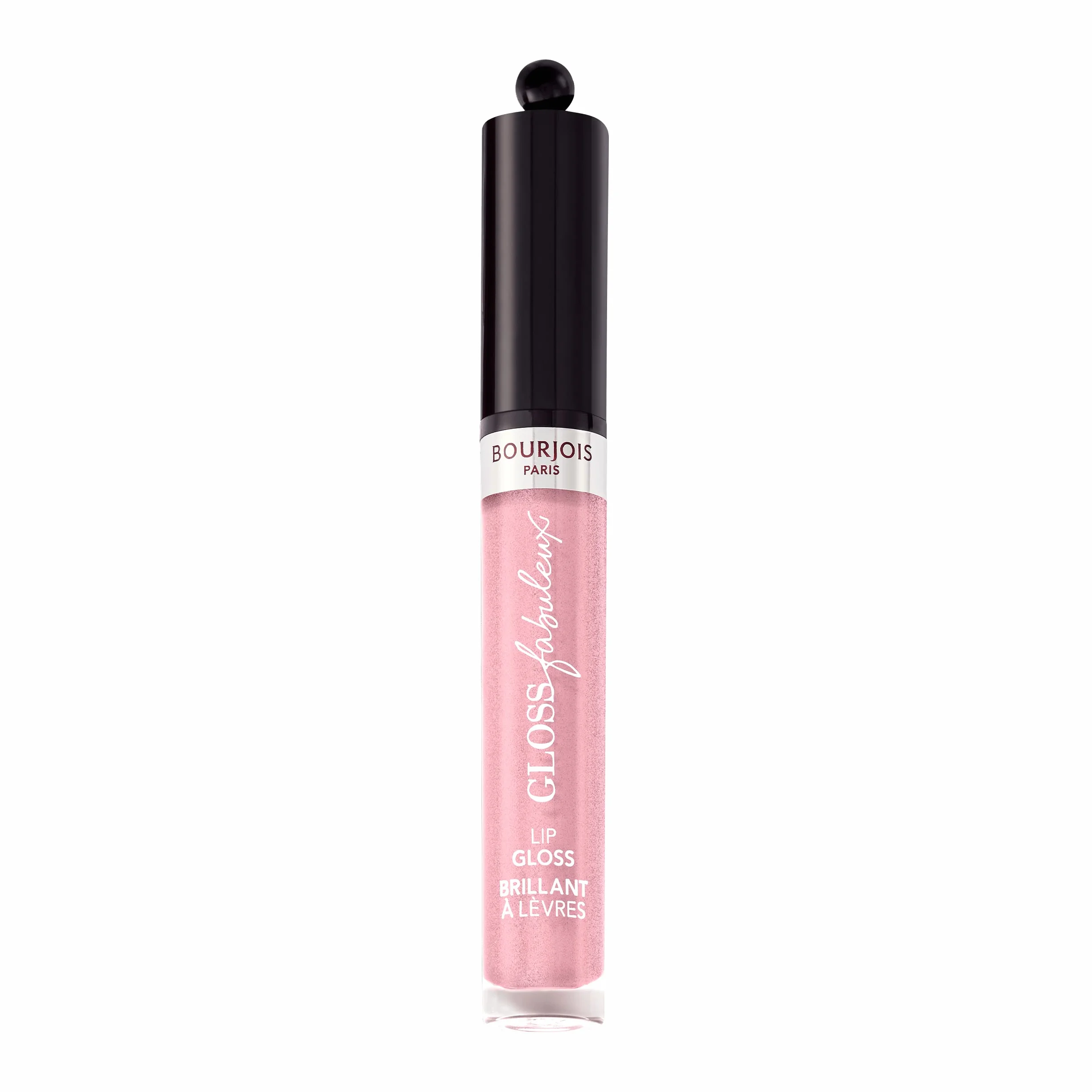 Bourjois Fabuleux Gloss nawilżający błyszczyk do ust z witaminą E, długotrwały błyszczyk, kremowa konsystencja, nr 003 Rose Charismatic
