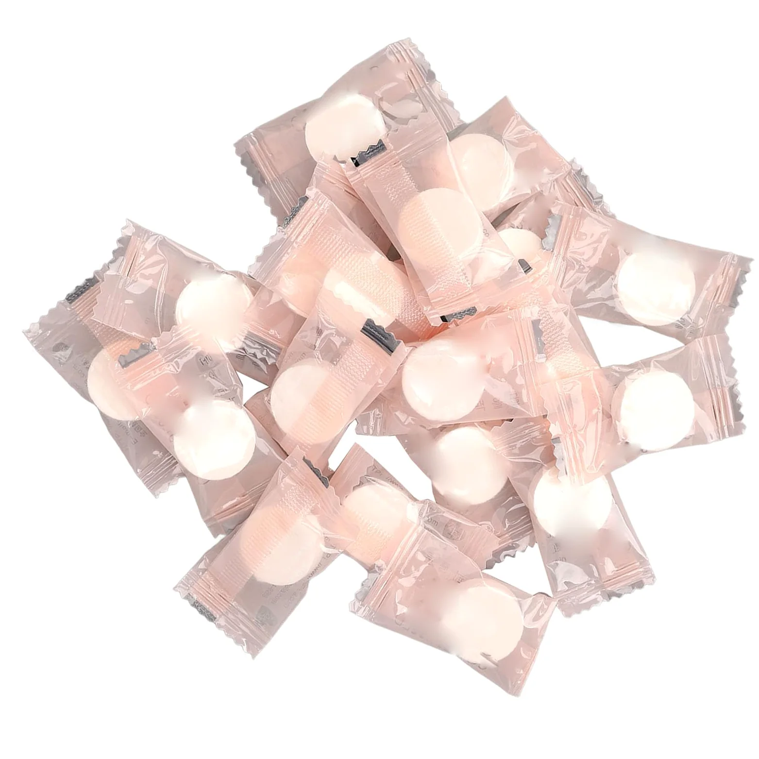 Generic 20 szt. Sprasowanej Maseczki do Twarzy o Ultracienkiej Konstrukcji do Szybkiego Wchłaniania Pielęgnacja Skóry Maski Opakowane, Majsterkowania z urodą, Materiał: Włóknina