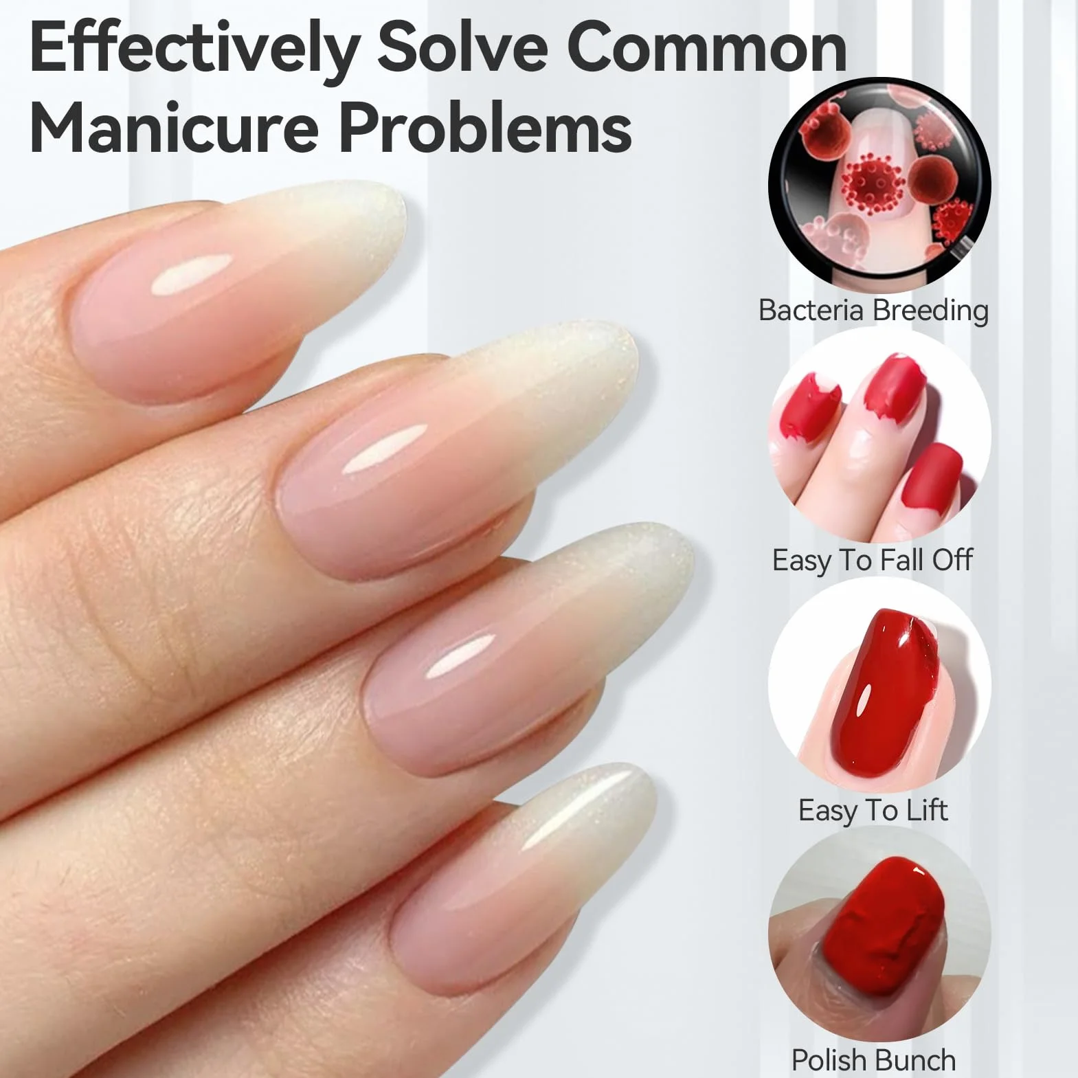 Born Pretty Nail-Primer Semi permanentny lakier do paznokci z dehydratorem do paznokci UV, akryl do paznokci bez użycia paznokci - Primer Pro Bond Prep Natural Dehydrate Bond Żel do paznokci