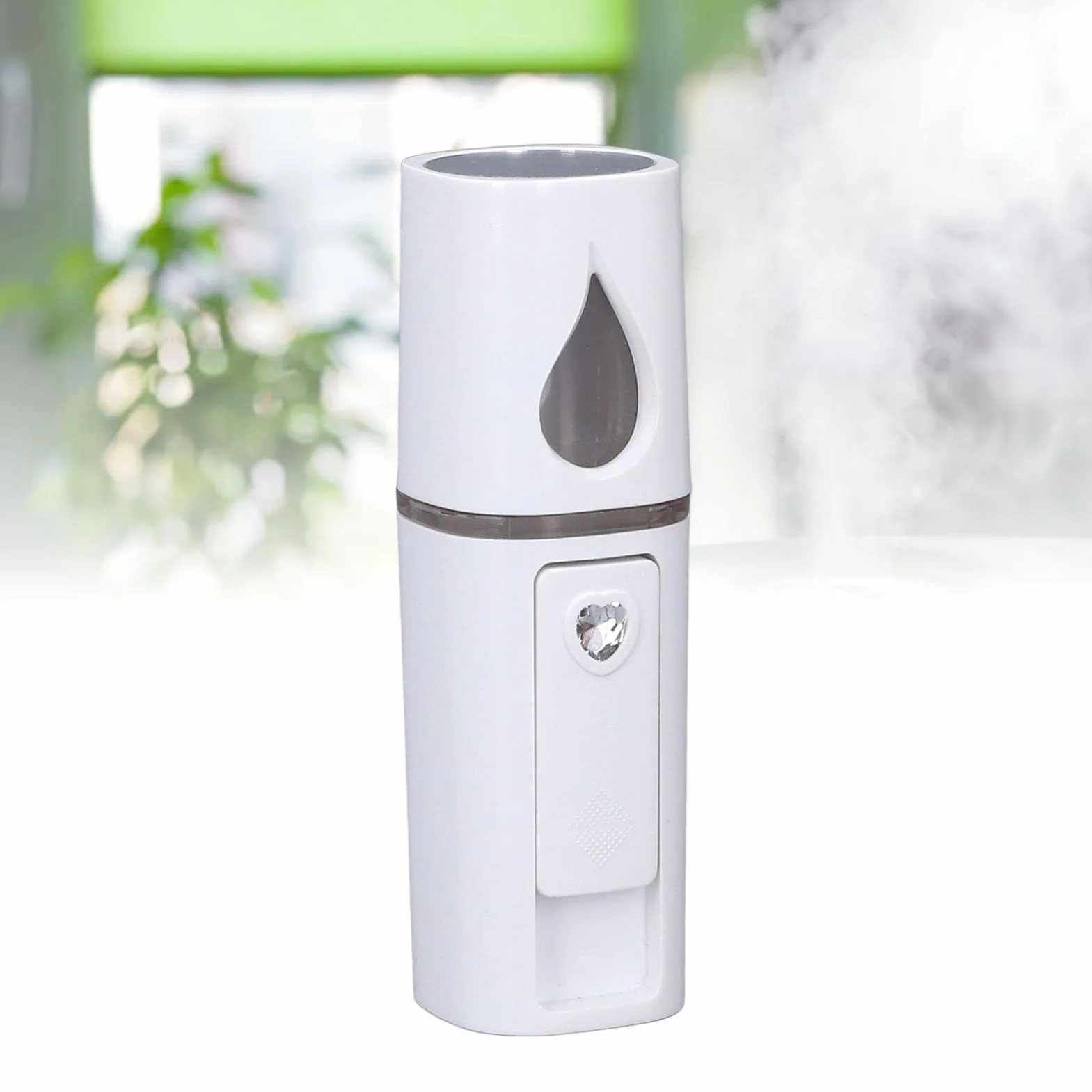 Opryskiwacz Jonowy Nawilżający Spray Poręczny Parowiec do Twarzy Mini Urządzenie Kosmetyczne Letni Fajny Opryskiwacz do Twarzy do Pielęgnacji Skóry Makijaż Przedłużanie Rzęs