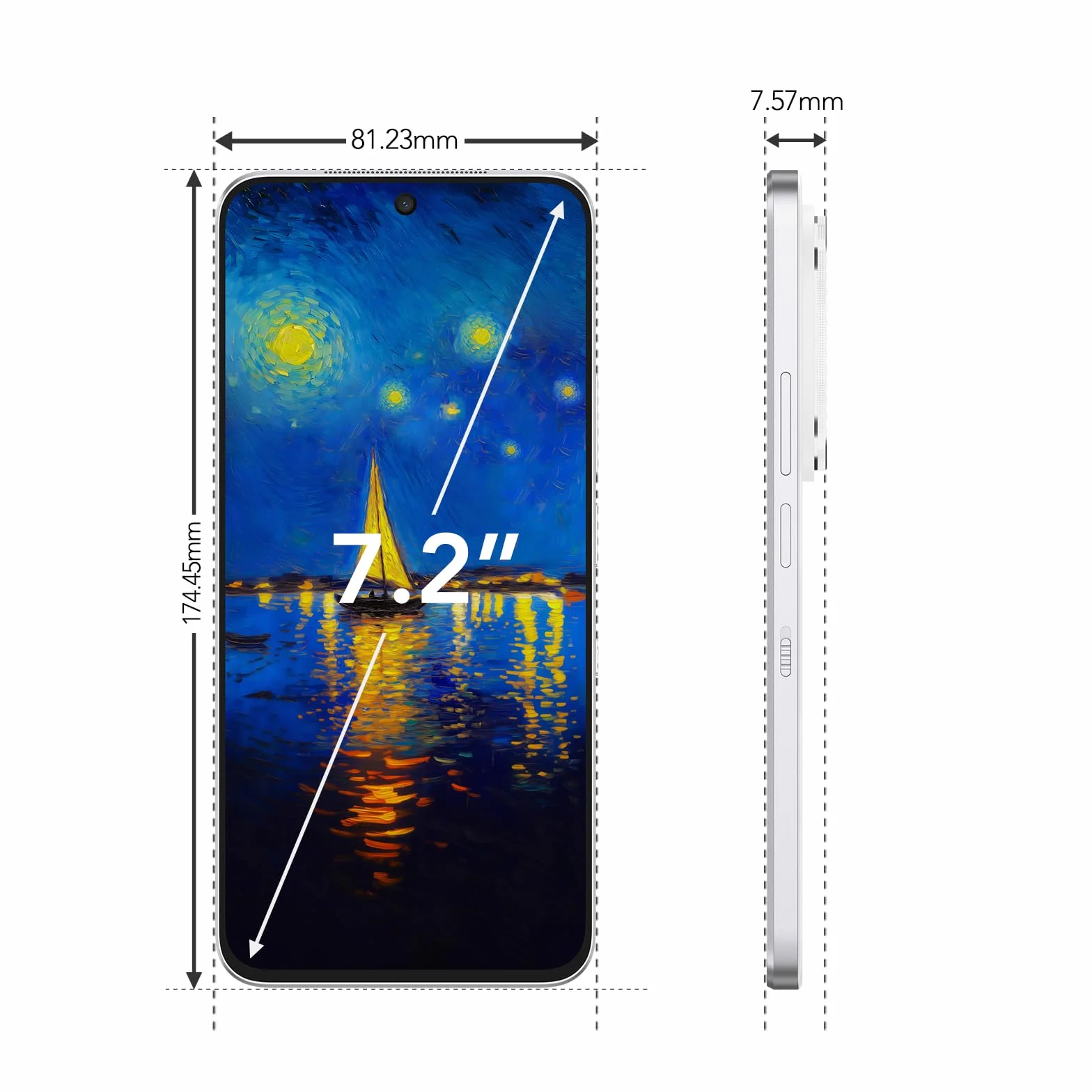 TCL 60 ULTRA NXTPAPER WHITE 7.2" 12GB/256GB