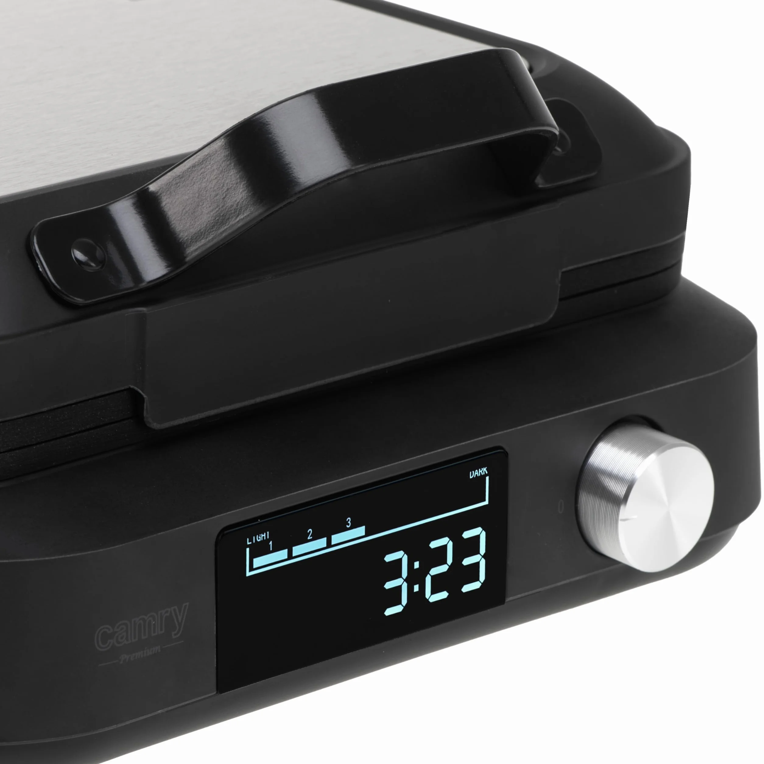 CAMRY Gofrownica 2200W Wyświetlacz LED Smart Timer 2 Duże Gofry
