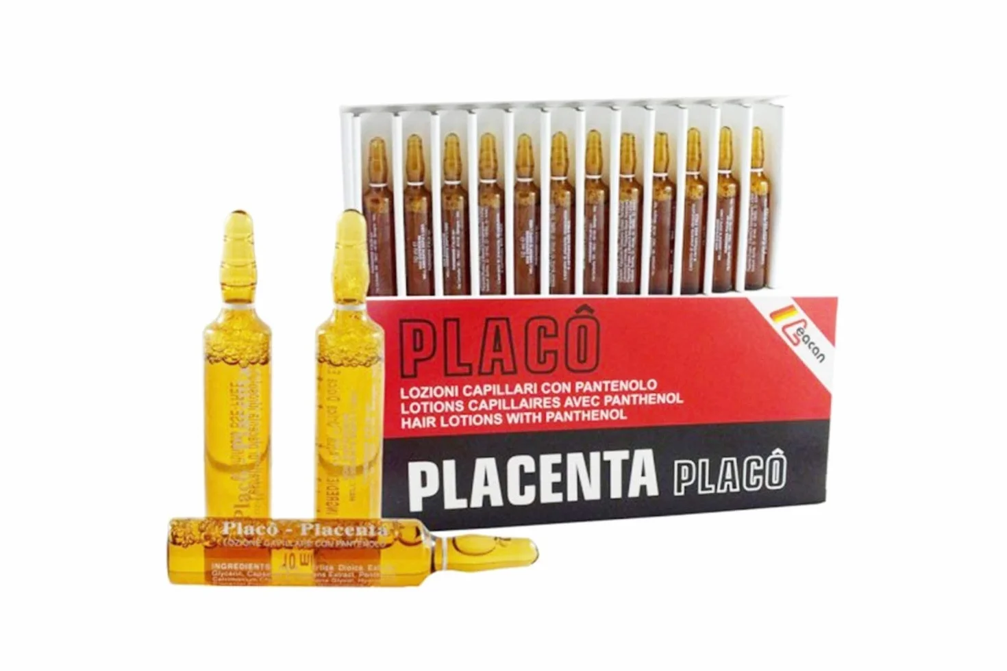 Ampułki na porost włosów, na kruche, słabe włosy 12x10ml