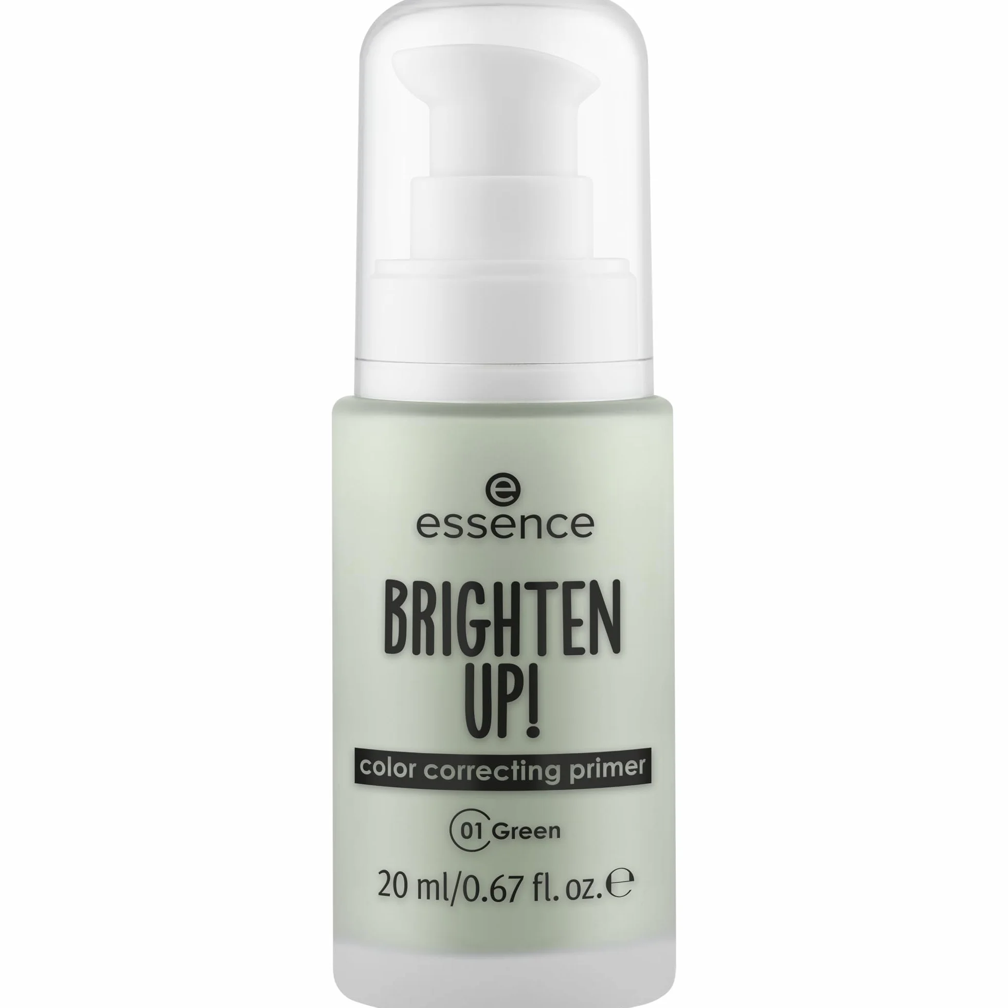 essence Baza pod makijaż BRIGHTEN UP! color correcting primer, nawilżanie, podkład, orzeźwianie, naturalny (20ml)