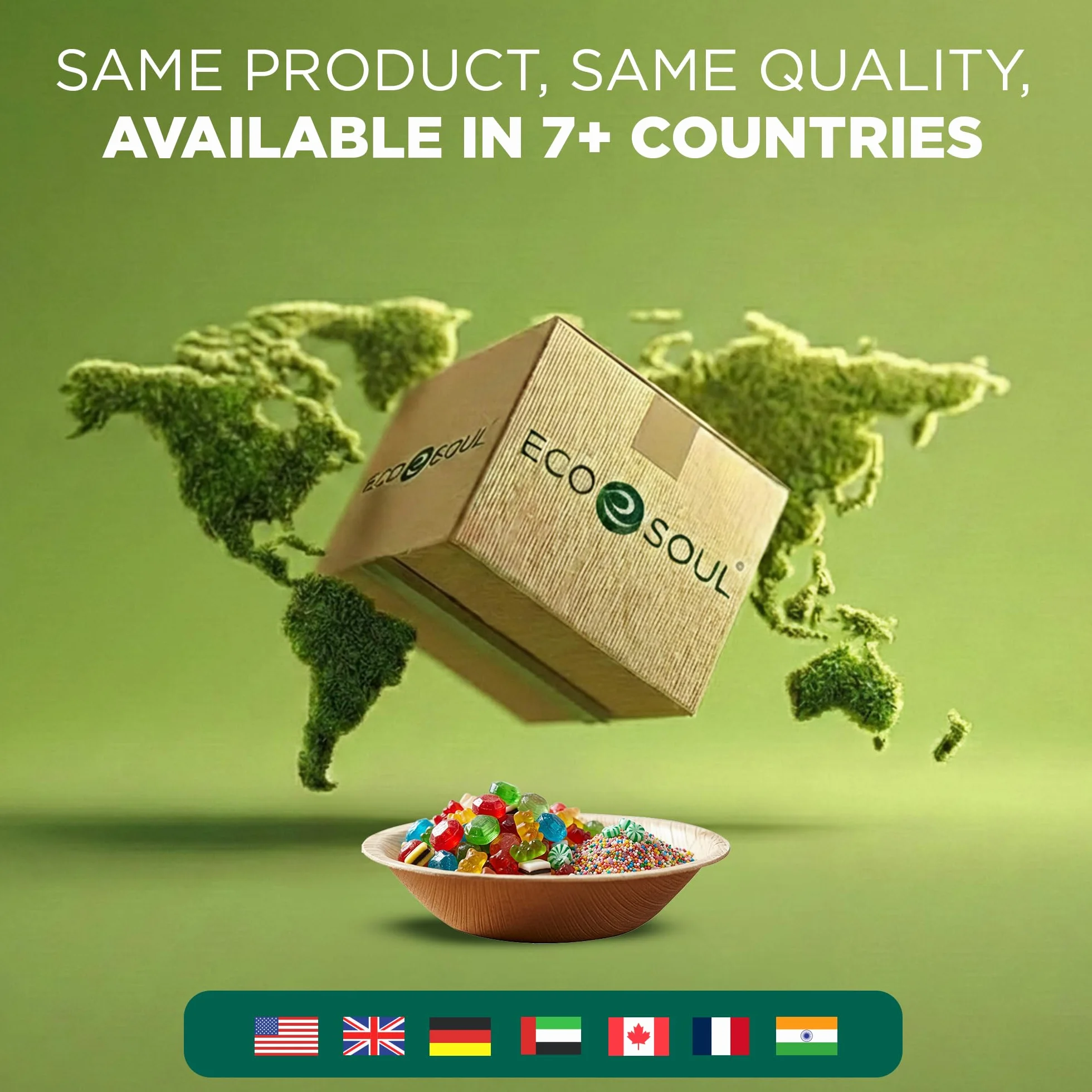 ECO miseczki z liści palmowych 13 cm 230 ml 50 szt.