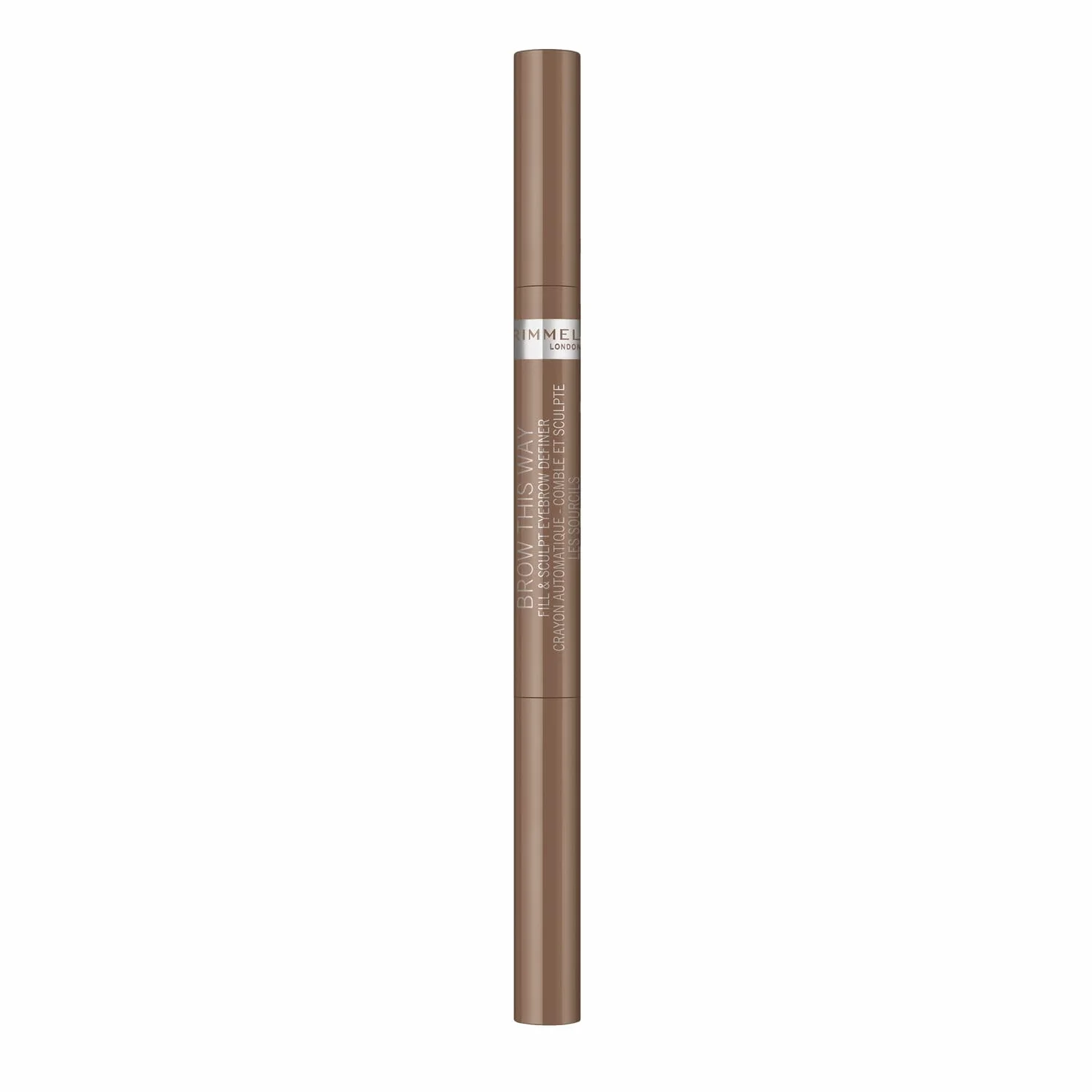 Rimmel Brow This Way Fill & Sculpt automatyczna kredka do brwi z wegańską formułą nr 001 Blonde, 0,25 g
