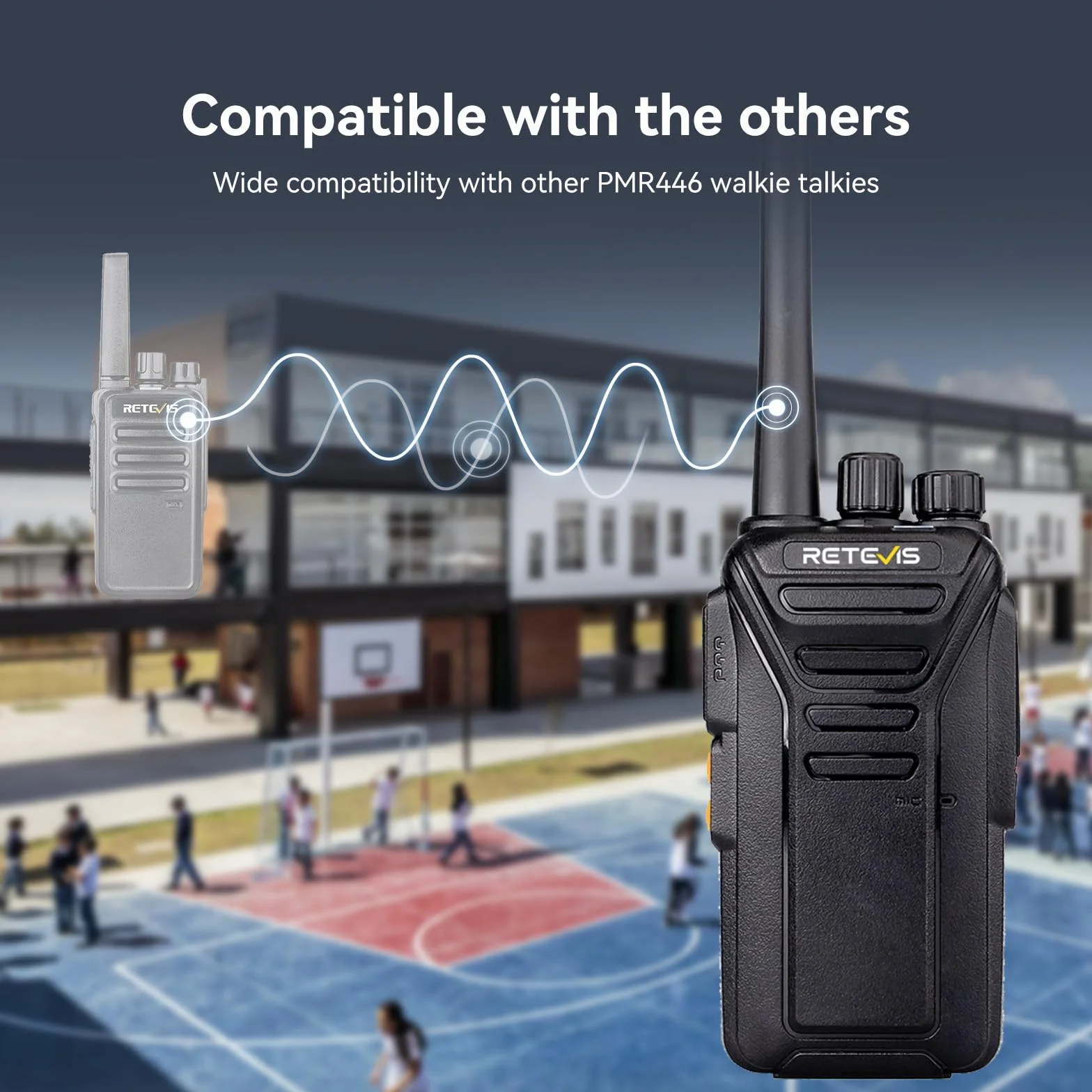 Retevis RT27 Walkie Talkie PMR446 5 para