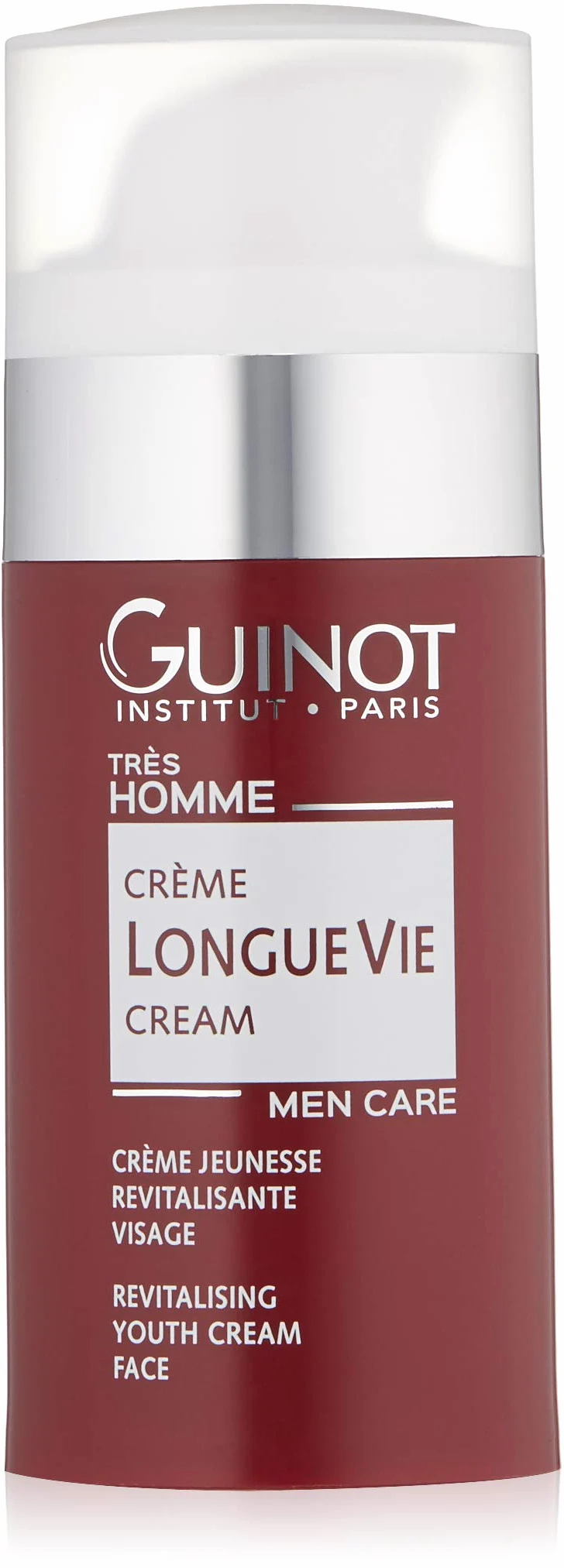 Guinot Longue Vie Homme Creme, 1 opakowanie (1 x 50 ml)