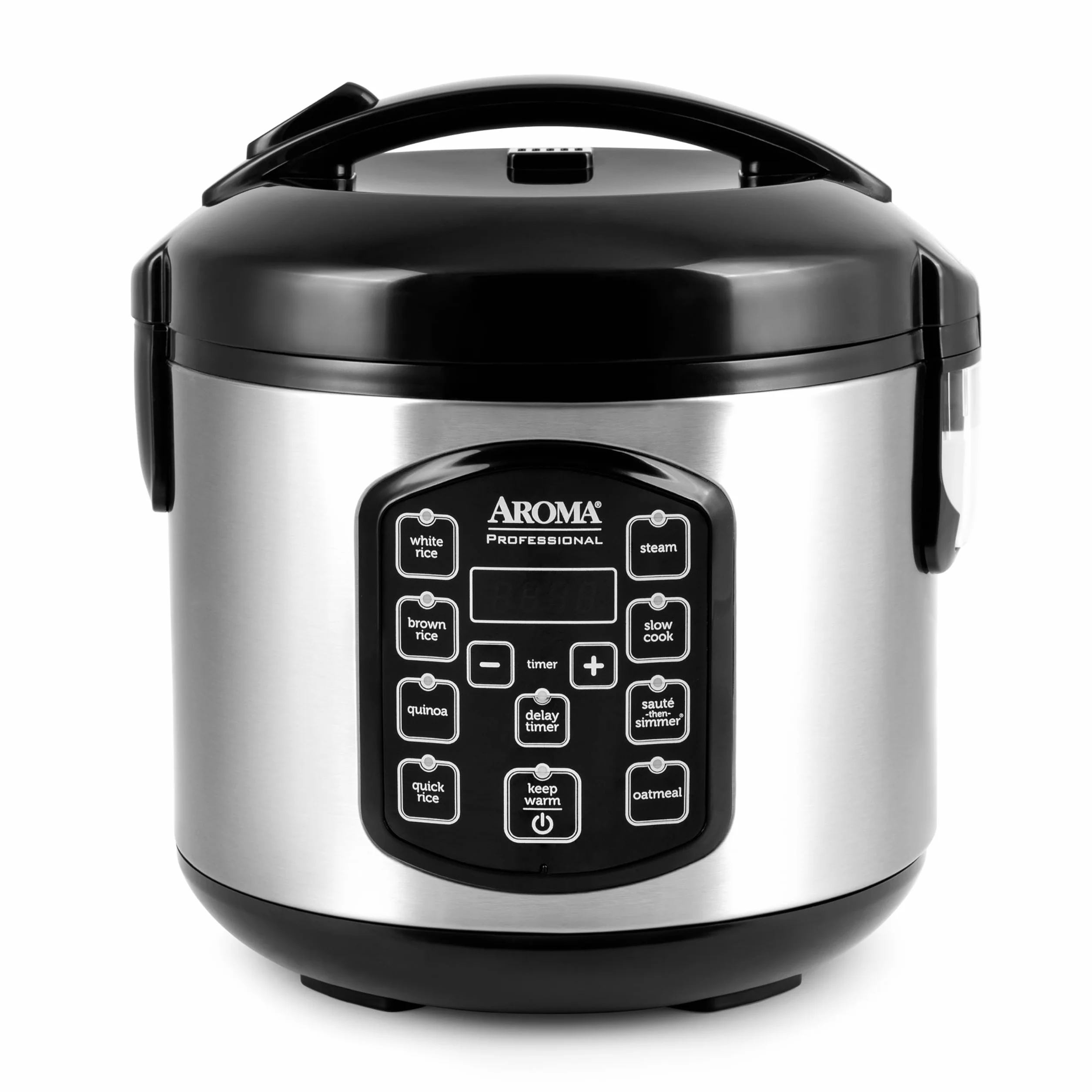 Miuphro Aroma Housewares ARC-954SBD Rice Cooker, 4-Cup Uncooked 2,5 kwartał, wersja profesjonalna