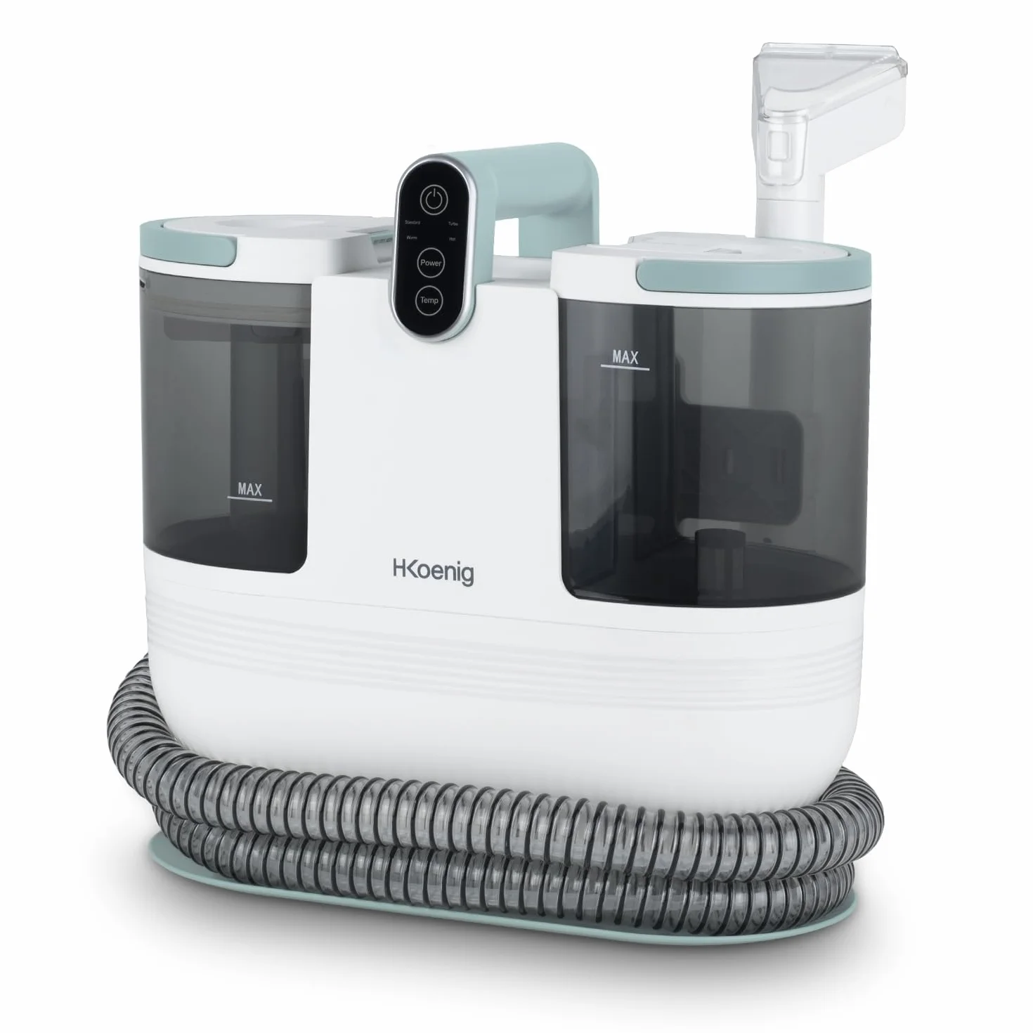 H.Koenig TWT888 podwójny zbiornik 1600 ml 950 ml przepływ 290 ml/min 60°C 1200 W