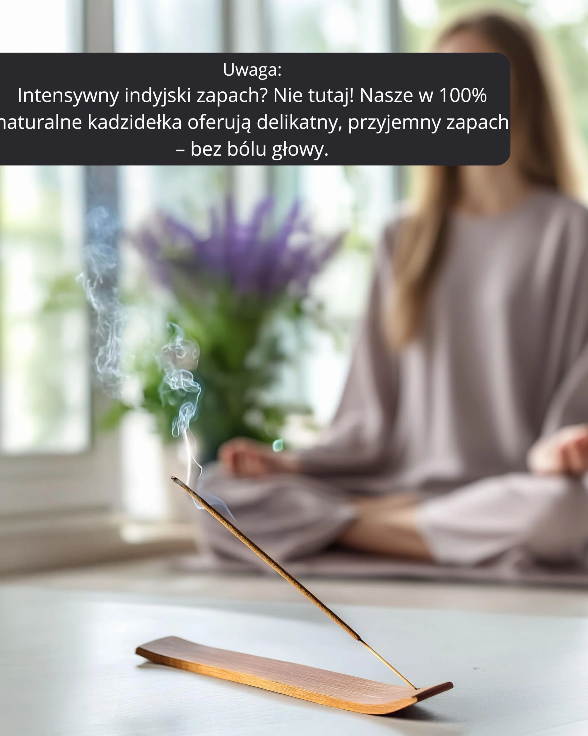 Incensera Kadzidełka Lawendowe – 100 sztuk – Naturalny Zapach na relaks, Medytację, sen, jogę i rytuały – Prezentowy Zestaw