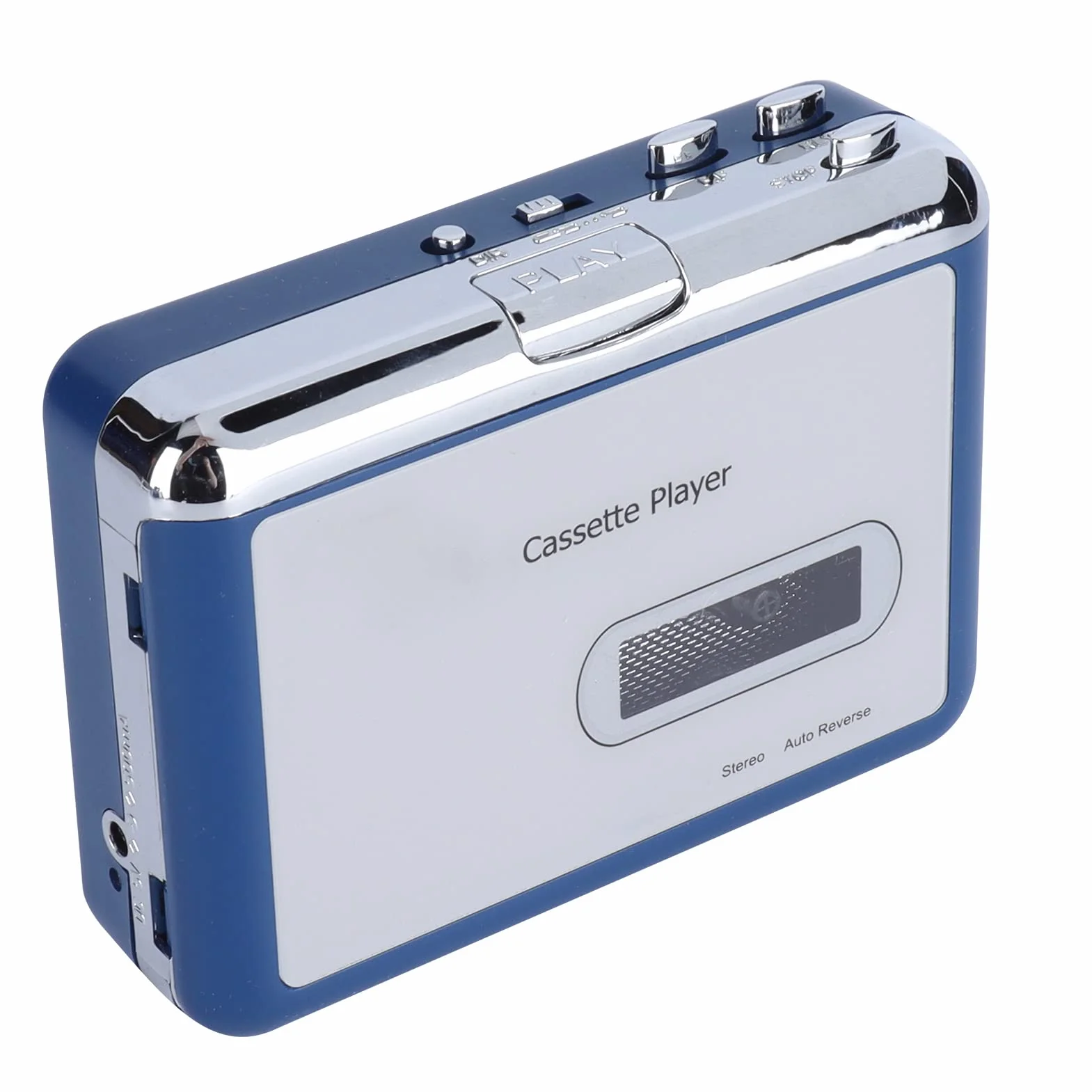 Odtwarzacz kaset magnetofonowych, przenośny magnetofon Kaseta magnetofonowa Bluetooth Odtwarzacz kaset magnetofonowych Automatyczne odwracanie dźwięku Kaseta magnetofonowa z wyjściem Bluetooth do
