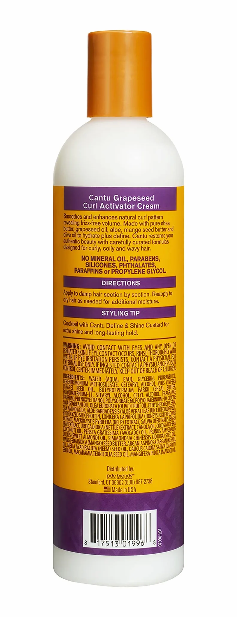 Cantu Krem aktywator z pestkami winogron 355 ml