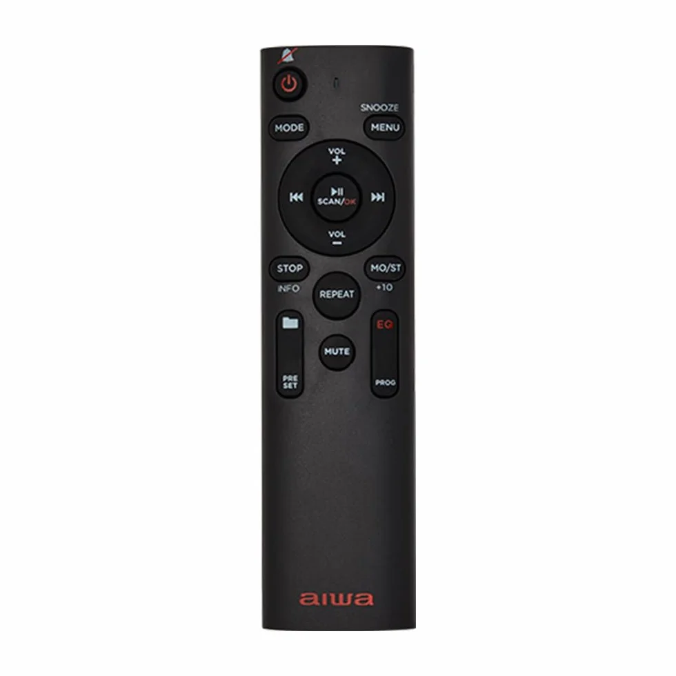 Aiwa BBTU-500DAB/SL - Przenośne radio CD Dab+ z kolorowym ekranem 2.4". Bluetooth 5.0, USB, CD/CDR/RW/MP3, Dab+. Kolor: srebrny