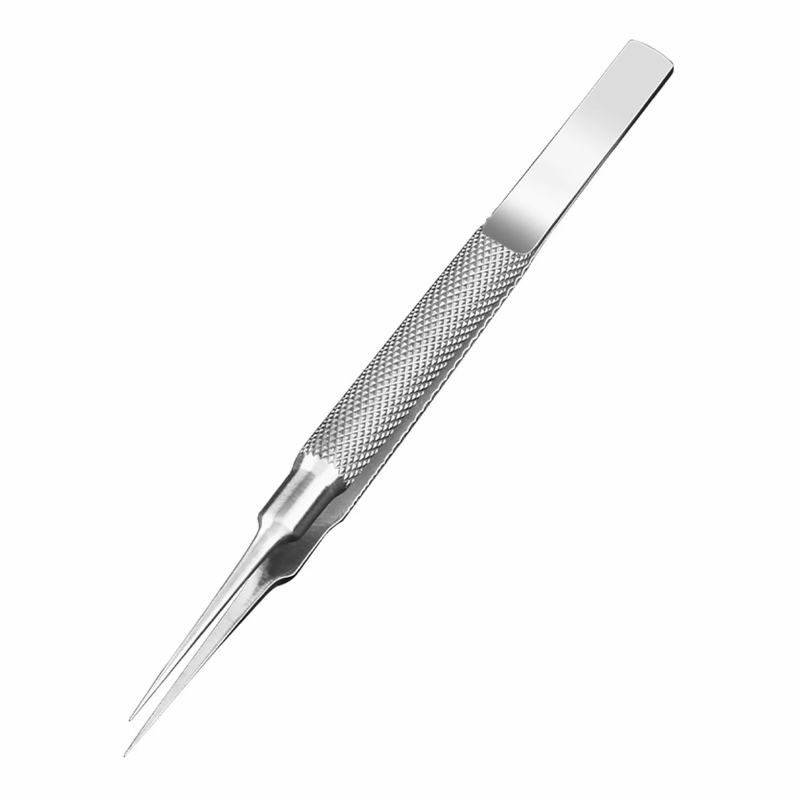 Pęseta do tworzenia długich pęsety, precyzyjna pęseta, zakrzywiona prosta końcówka, pęseta 0,15 mm
