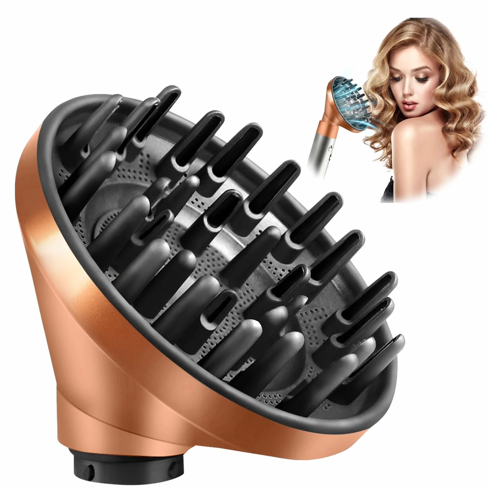 Ulepszona nasadka dyszy dyfuzora do Dyson Airwrap Styler, dyfuzor suszarki do włosów, akcesoria części, 973365-01