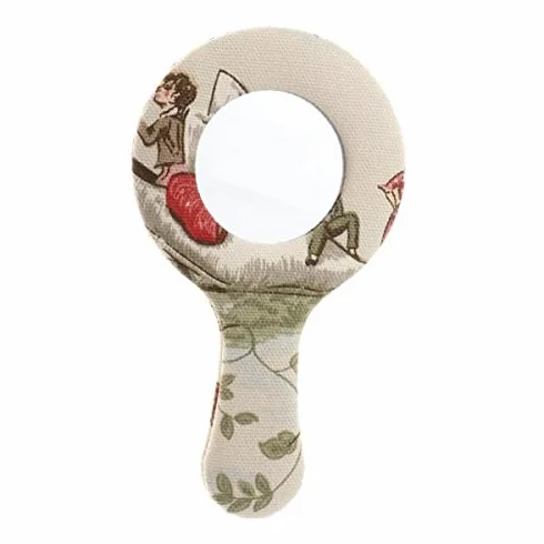 Przenośny zestaw lusterek do makijażu w stylu vintage, 9 sztuk, biuro, podróże, niezbędne akcesoria na zewnątrz, szkło bez zniekształceń, elegancki design
