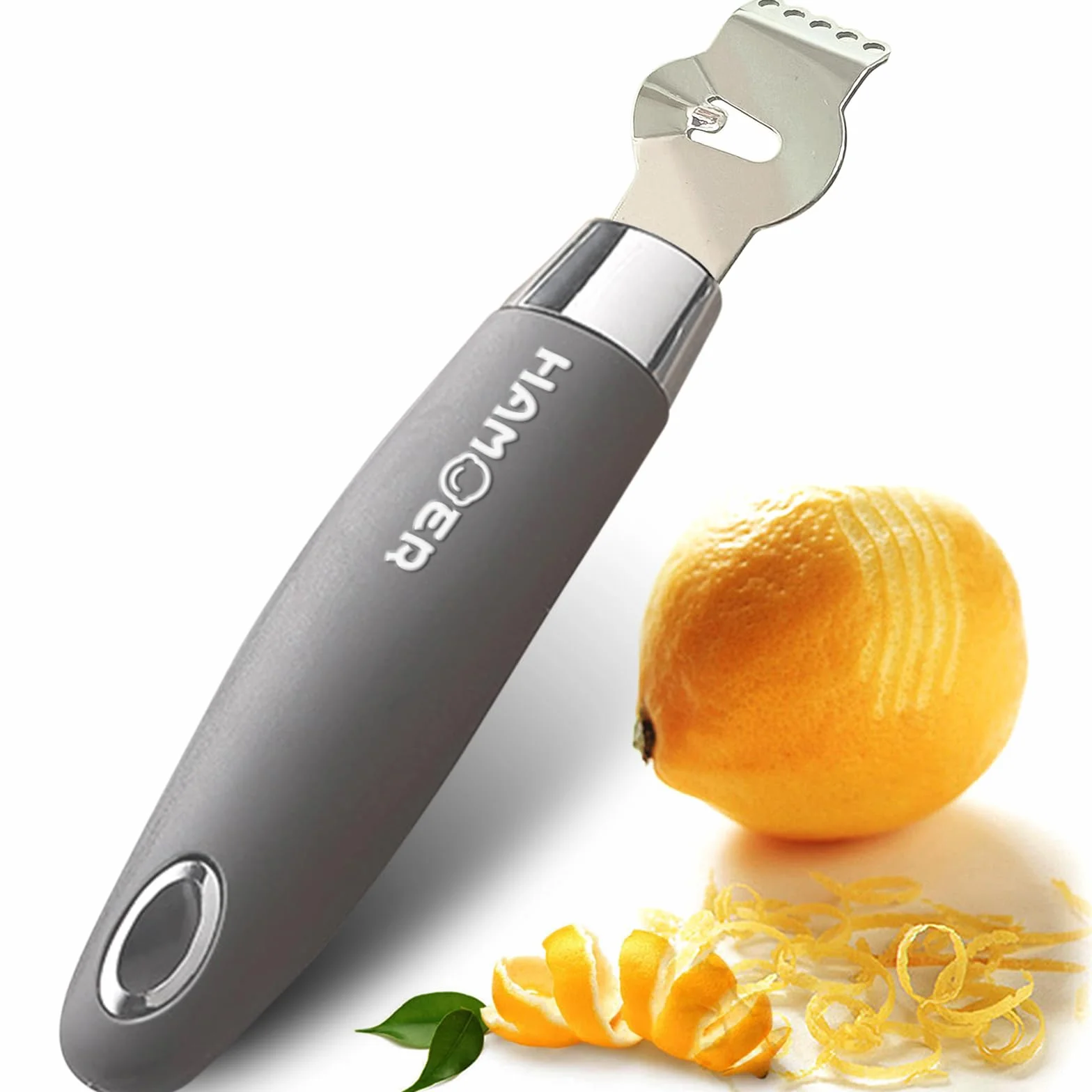 Tarka do sera z narzędziem do tarki cytrusowej i cytryny dla Kitchenaid, wielofunkcyjny szczelinowy skrobak do noży kanałowych, ostrze ze stali nierdzewnej i ergonomicznie zaprojektowany,