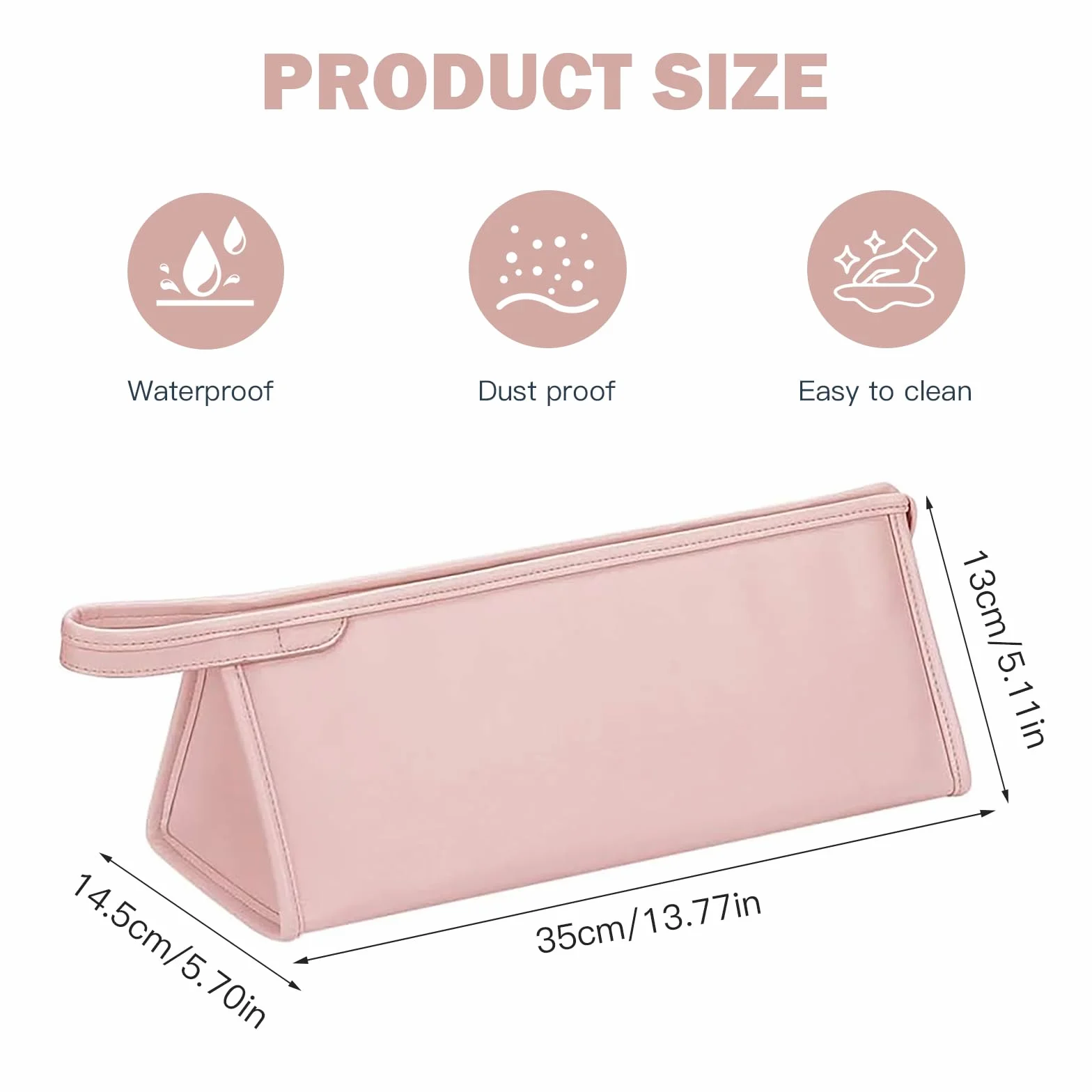 Torba podróżna na Dyson Airwrap Styler i lokówki, przenośna torba do przechowywania szczotki z ciepłym powietrzem, suszarka do włosów, torba podróżna, torba do przechowywania, kompatybilna z Shark