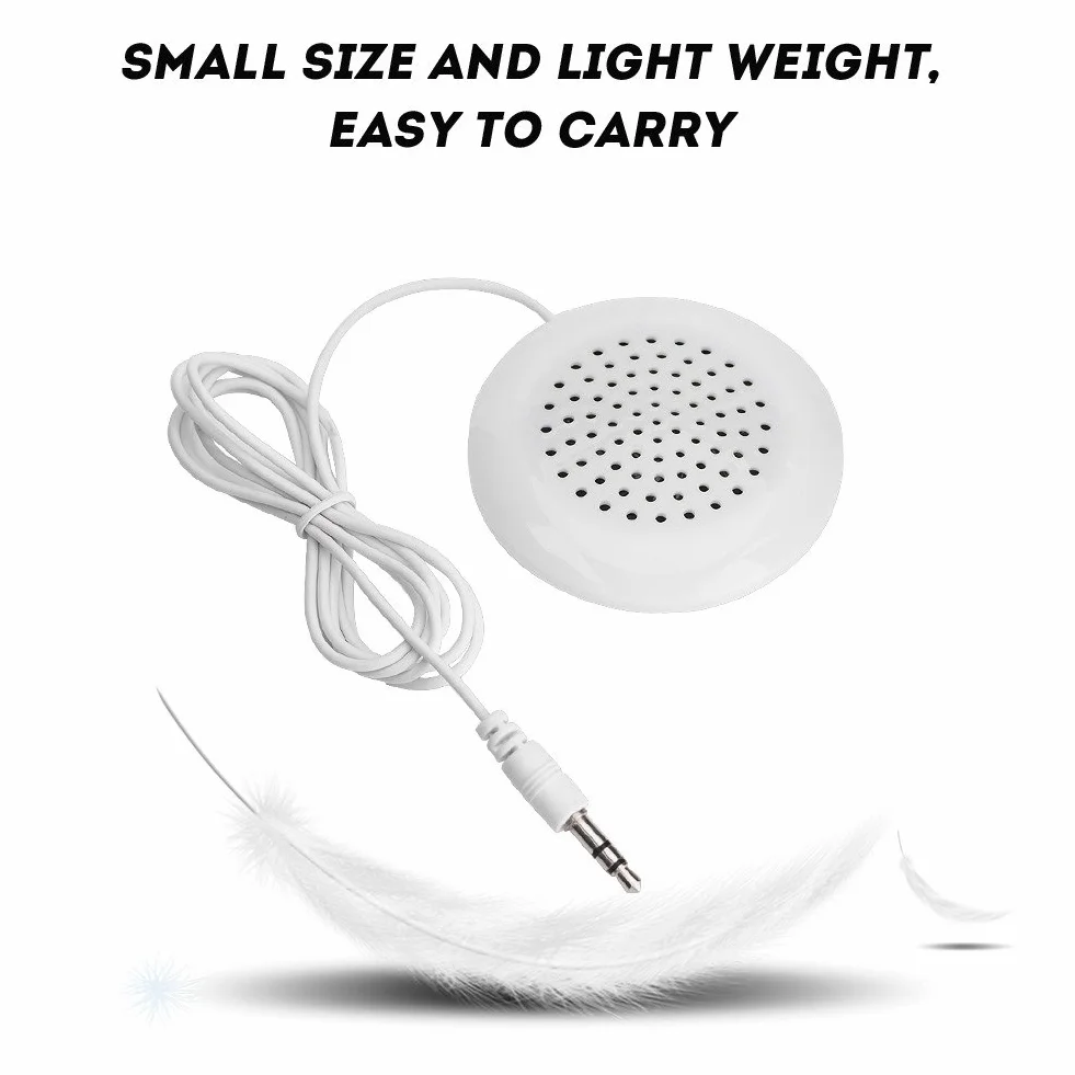 Nowy mini głośnik stereo DIY, True HD i unikalny miękki dźwięk, wtyczka z wejściem audio Aux 3,5 mm, do telefonu MP3 i przenośnej płyty CD