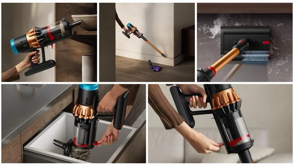 Dyson Odkurzacz V16 Tłok zwierzęcy - czarny/miedziany