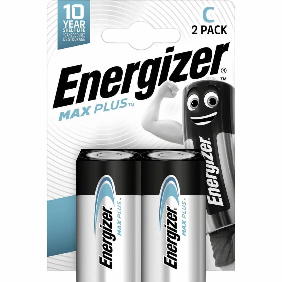 Baterie Energizer Max plus C LR14 2 sztuki