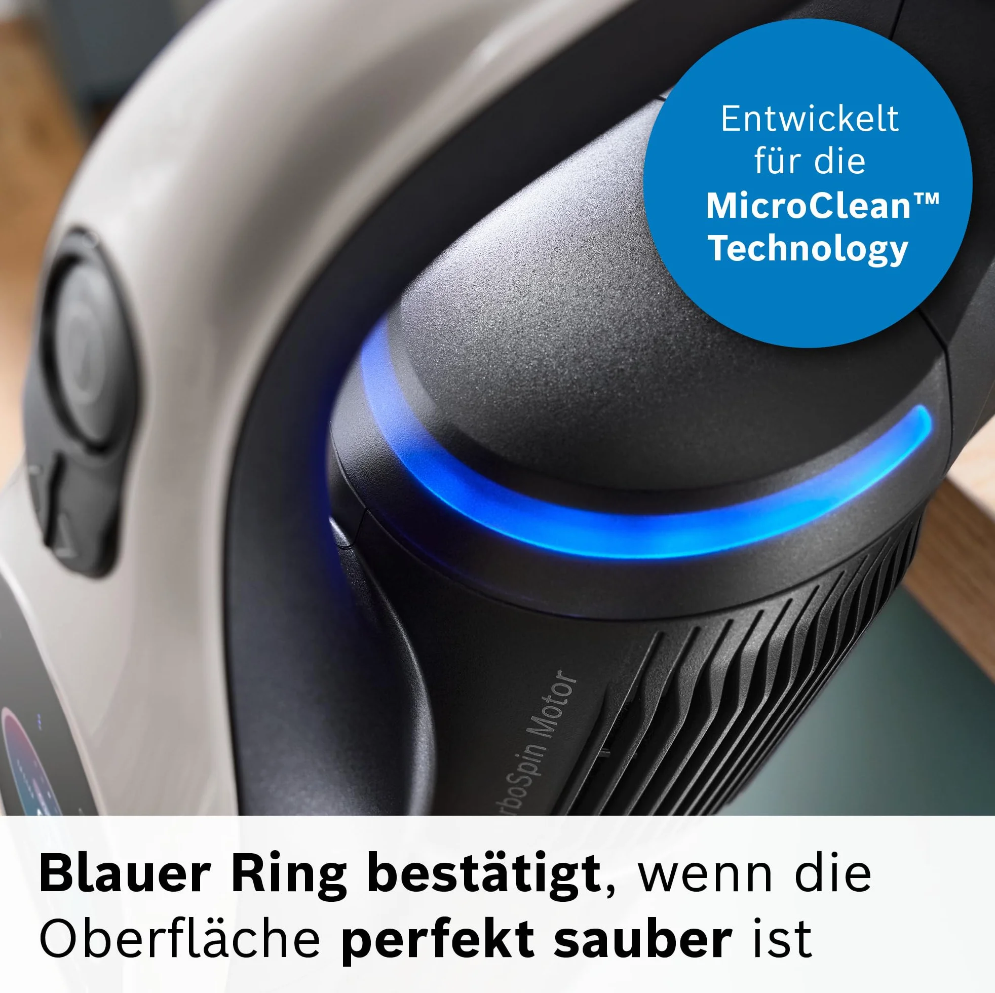 Bosch BHZUNGXXL dysza do tapicerki XXL, nadaje się do odkurzacza akumulatorowego Unlimited 10, obrót o 360°, duża średnica szczotki, idealna do mebli tapicerowanych i do czyszczenia wnętrza pojazdu,
