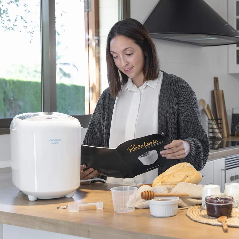 Cecotec Bread&Co 1000 Wypiekacz do chleba 19 programów 1 kg 15h programowania