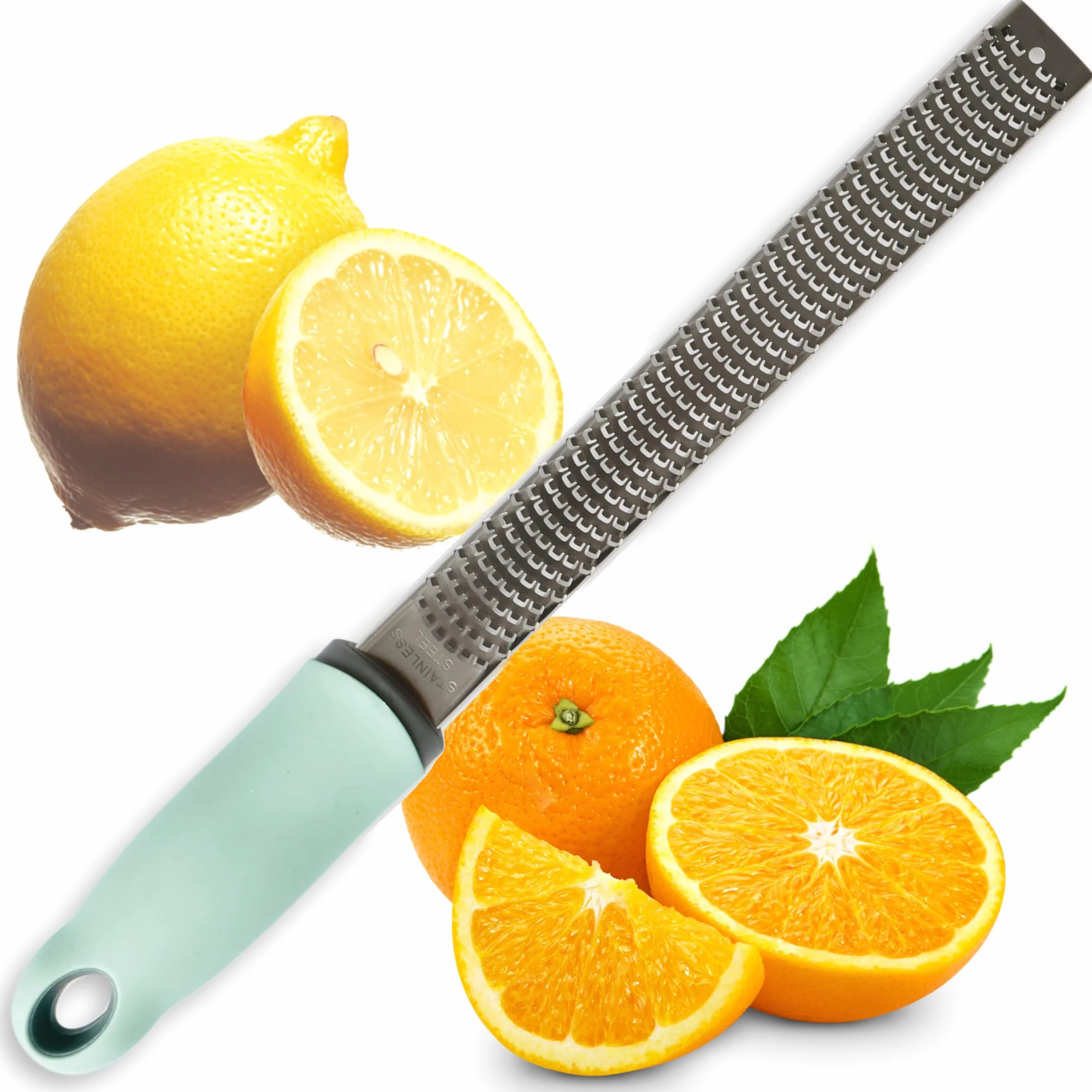 Zesteur Do Zesterów Agrum Cytryny Pomarańczowy Zielony Wodny ScrapCooking