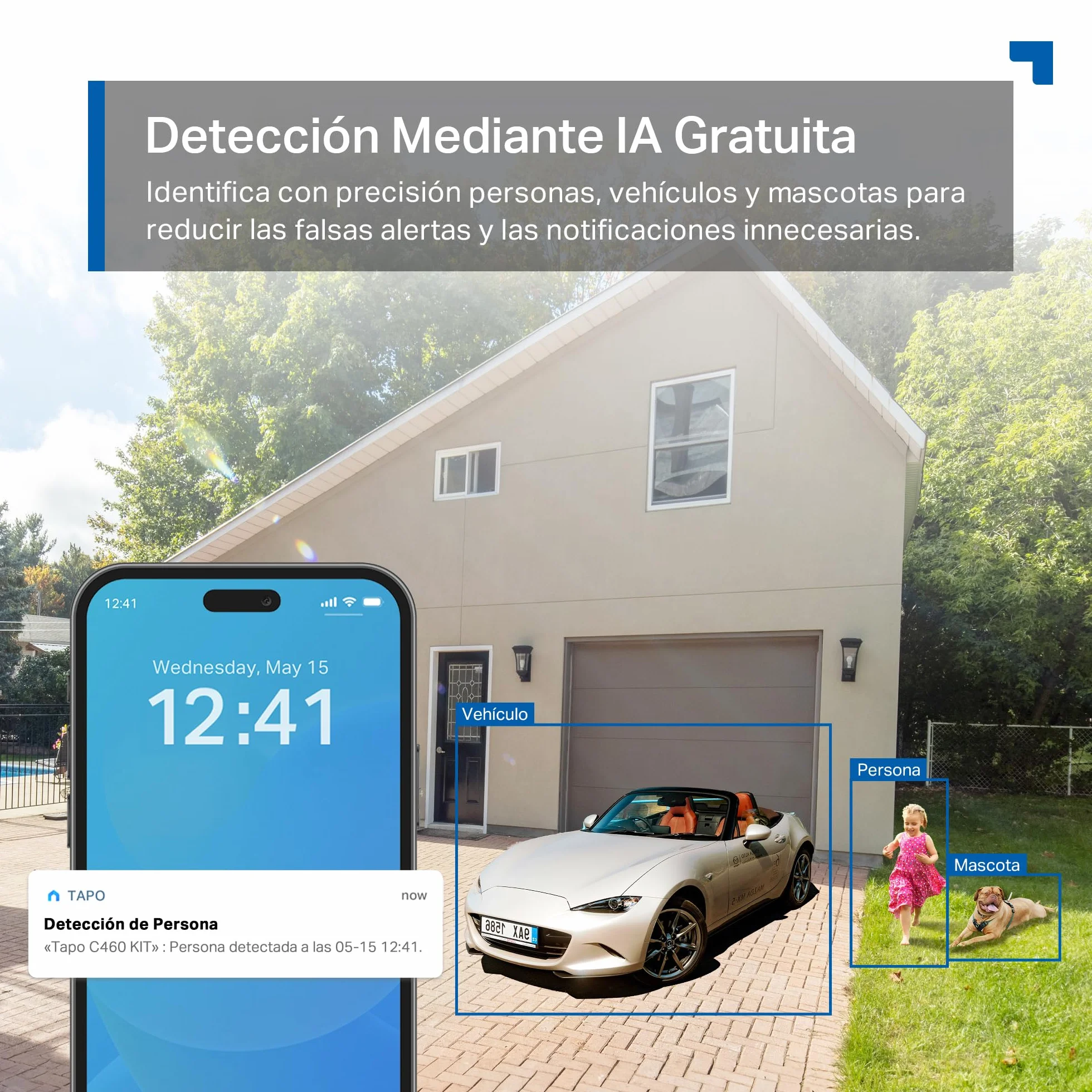 Tapo C460 KIT 4K 8MP solarna kamera monitoringowa zewnętrzna bateria, noktowizor Starlight, Dual-Band WLAN, podstawa magnetyczna, szyfrowany zapis microSD, rozpoznawanie AI, akumulator 10000 mAh