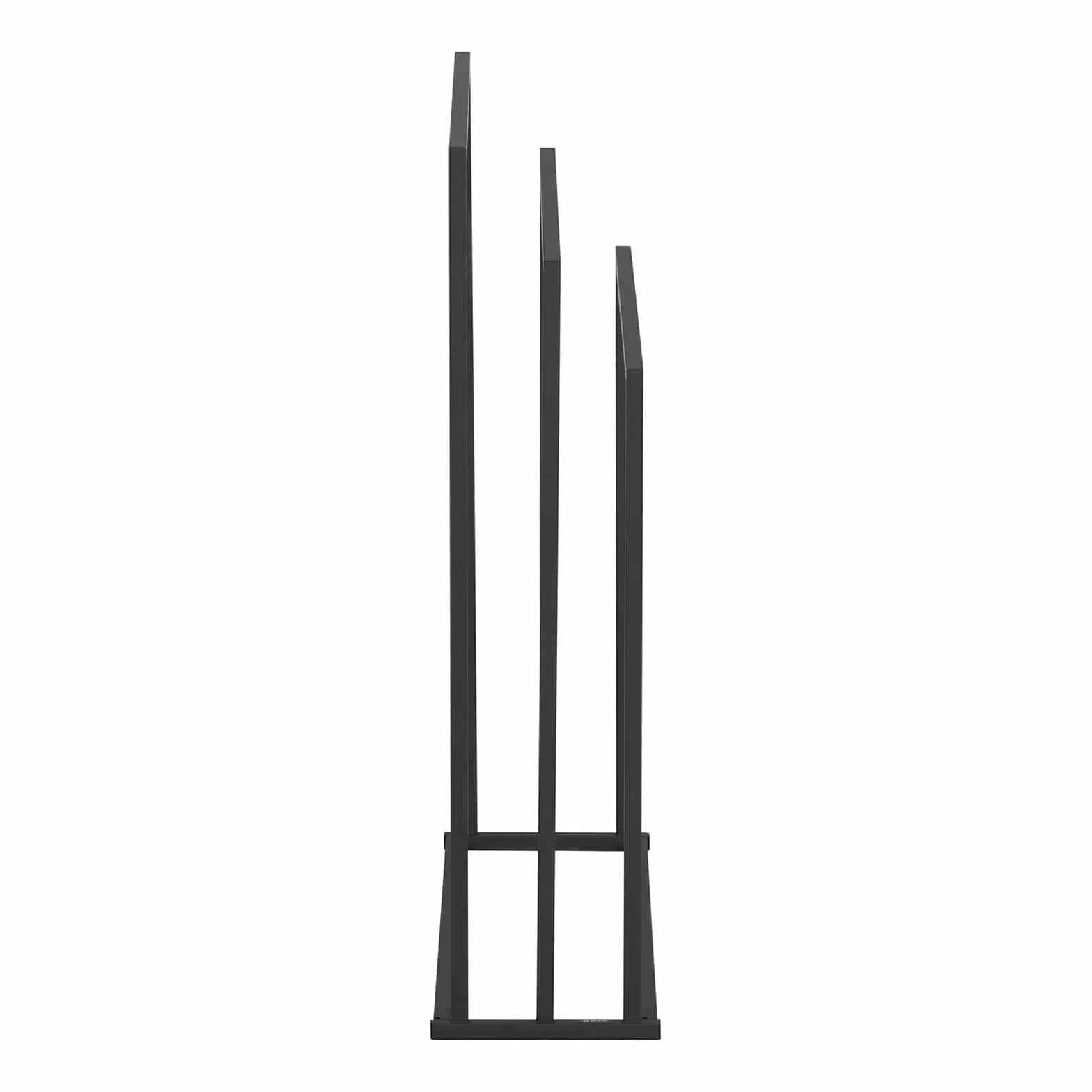 10040419 physa PHYSA TR-2 wieszak na ręczniki, 3 drążki, szerokość: 65 cm, stojak na ręczniki, stojący wieszak na ręczniki