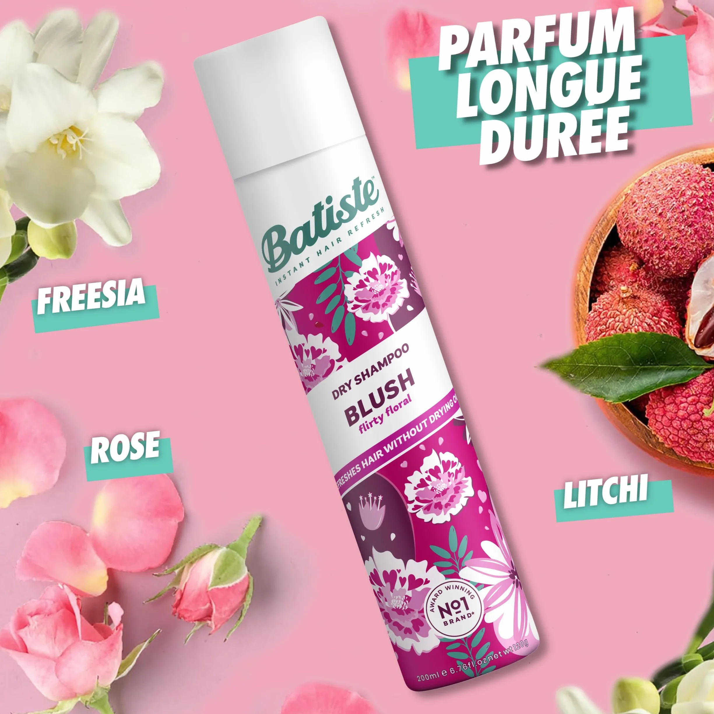 Batiste Blush Suchy Szampon, 50 ml