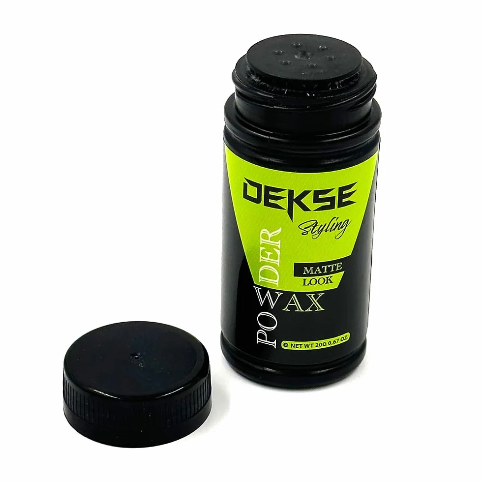 Dekse Wosk w proszku do włosów 20 g | Matujący i Zwiększający objętość | Puder do stylizacji