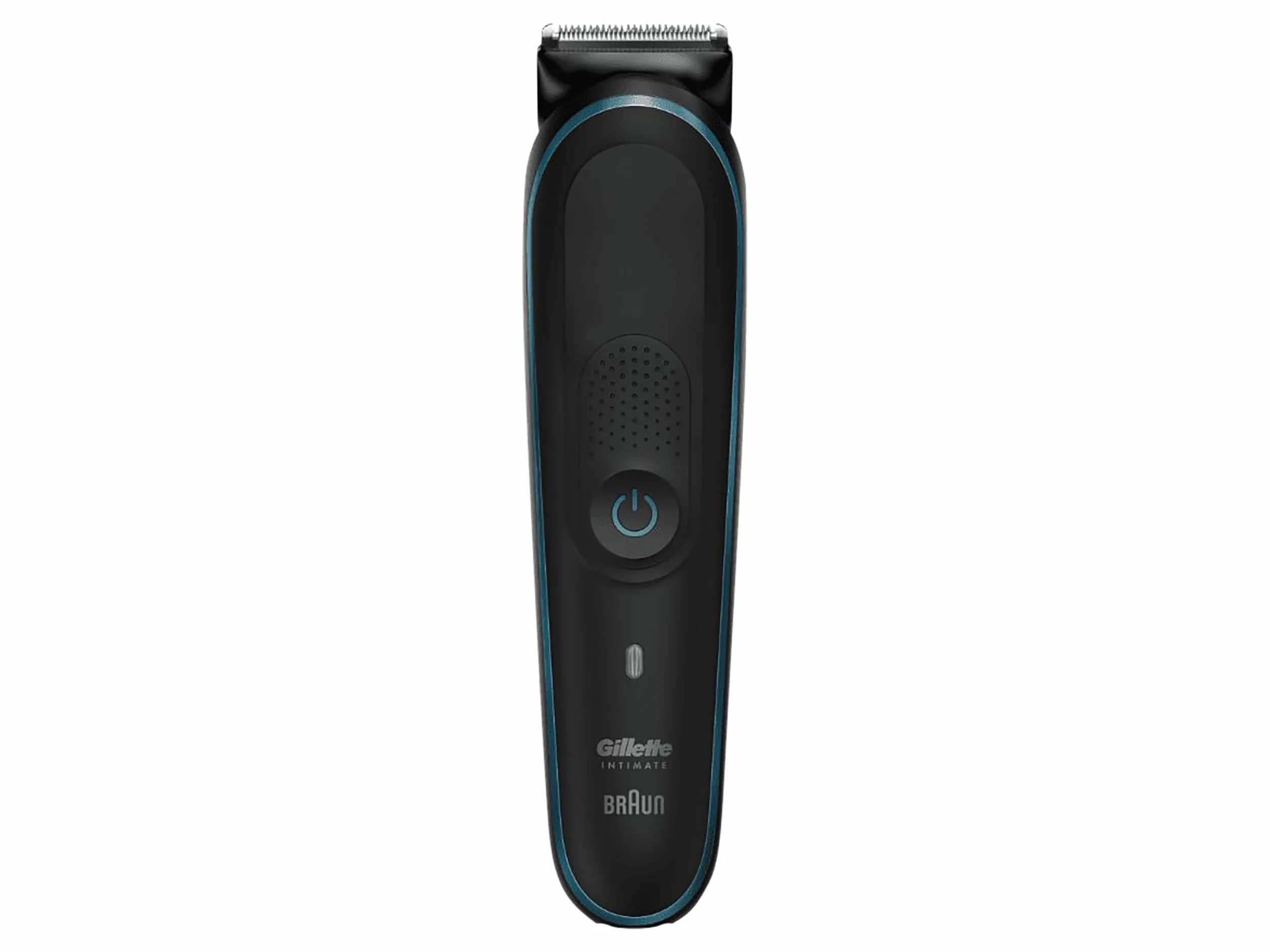 Gillette SkinFirst Intimate trymer męski i5 do intymnych obszarów intymnych, golarka intymna, z trwałymi ostrymi ostrzami, wodoszczelna, bezprzewodowa, do stosowania na mokro i na sucho