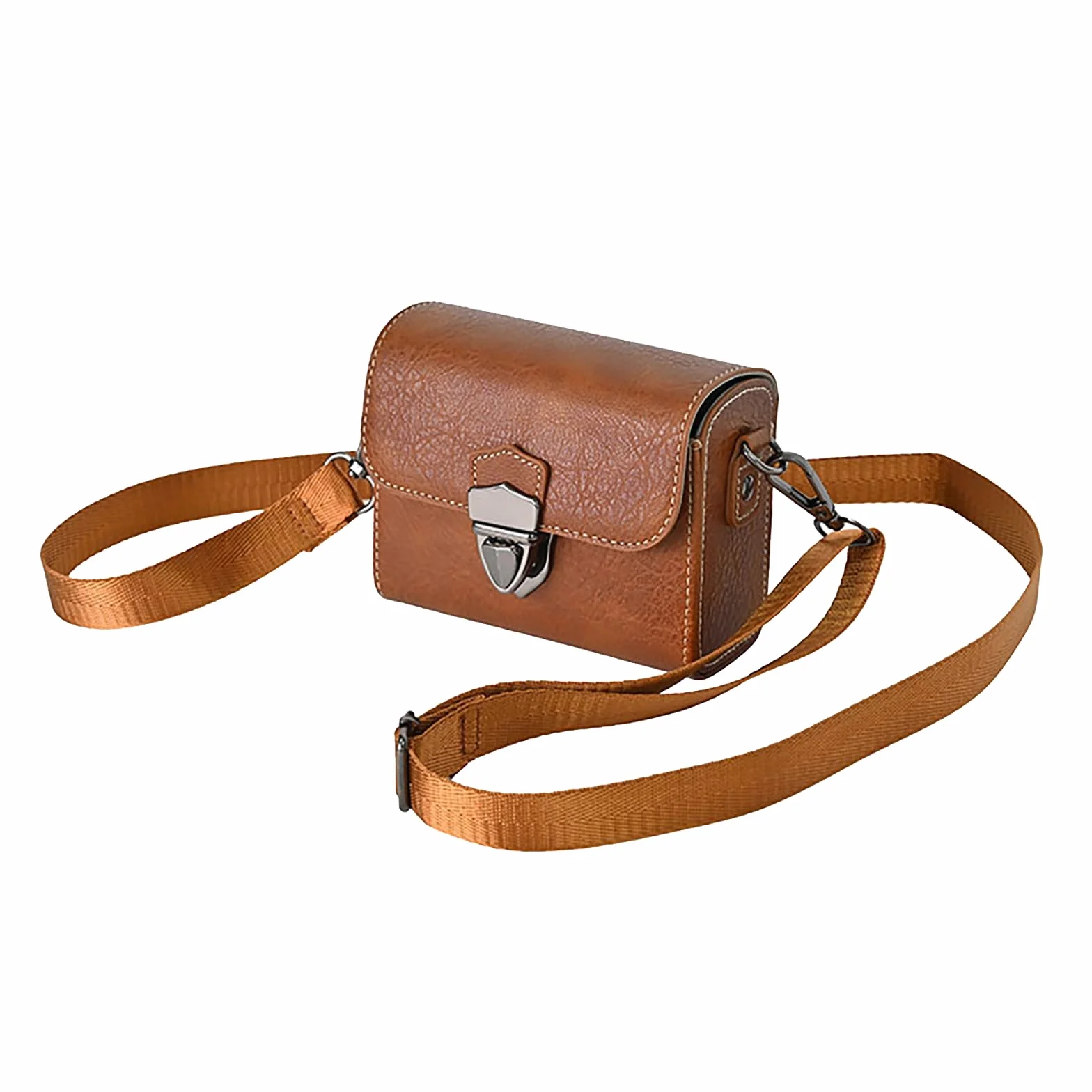 VOVMOEYA Retro PU Etui do Canon Powershot SX740/SX730/SX720, Canon G7X Mark III/G7X MarkII/G7 X, Sony RX100, Ricoh GR IIIx/GR III/GRII - Trzy Metody Przenoszenia