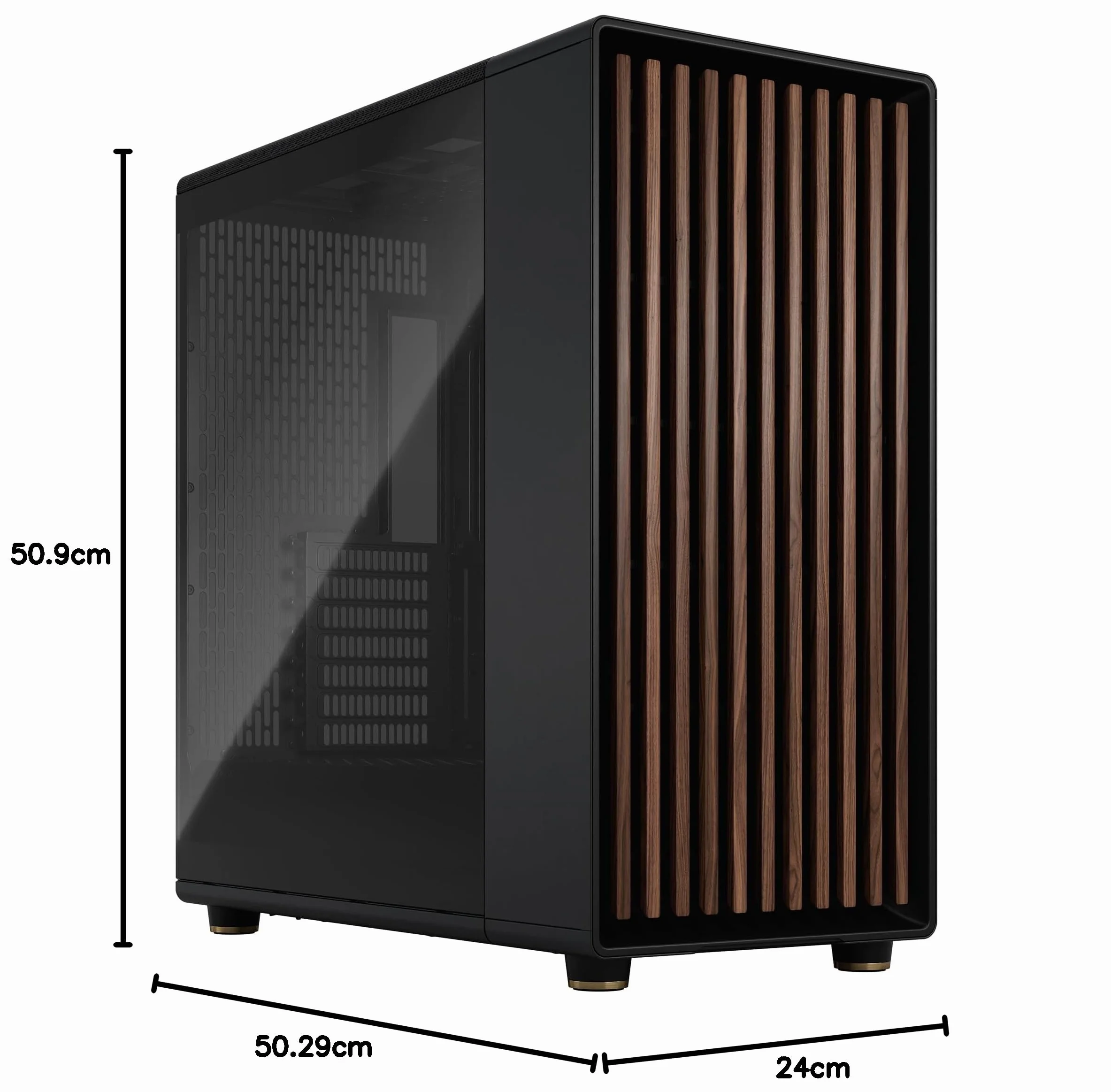Fractal Design North XL Charcoal Black TG Dark