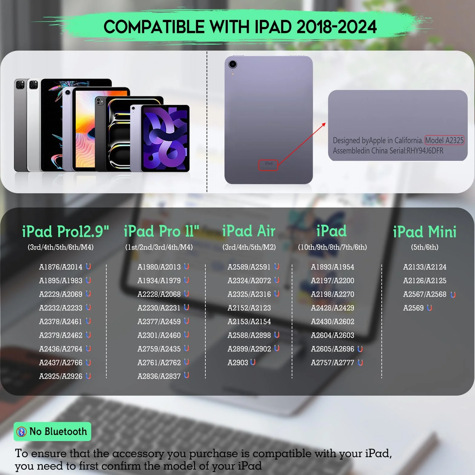 Rysik do iPada Apple (2018-2024), nowe przyciski cofania i gumka do ścierania, szybkie ładowanie, kompatybilny z iPad Pro 12,9"/11"/M4, 10/9/8/7/6. Gen, Air 3/4/5/M2, Mini 6/5