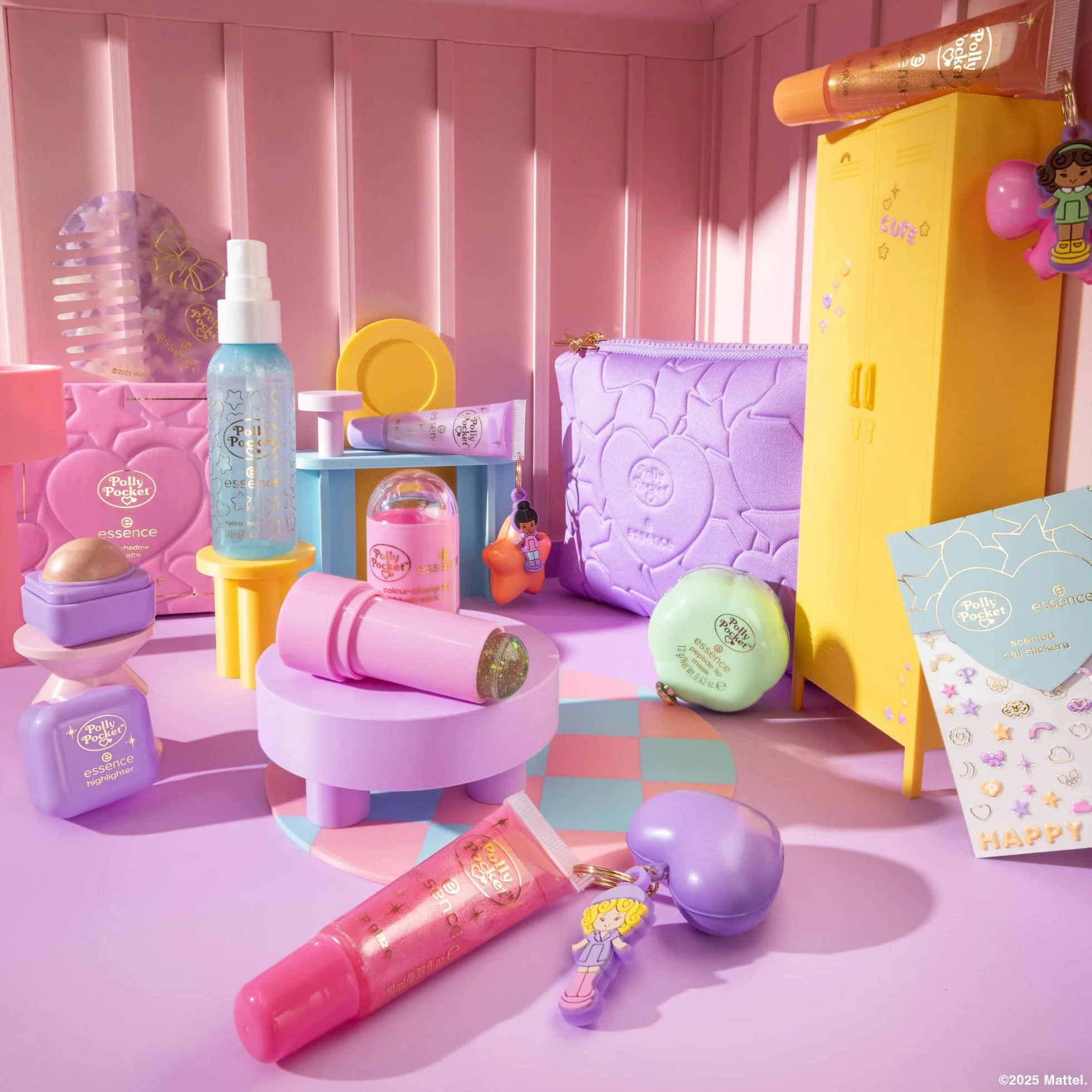 essence Rozświetlacz do twarzy Polly Pocket highlighter, mieniący się (6.1g)