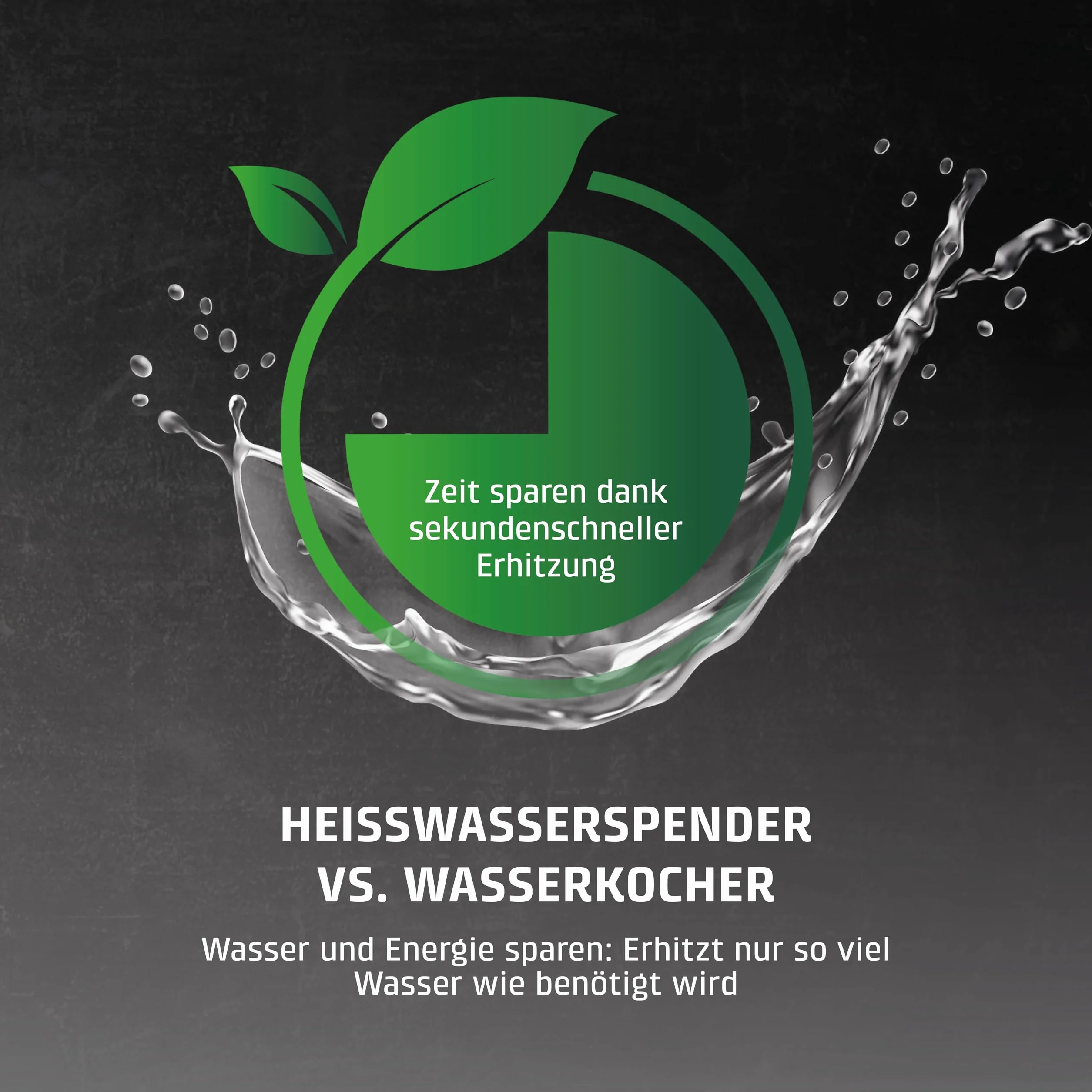 Caso Hw660 Podgrzewacz Wody, Czarny/Srebrny, 2.7 l